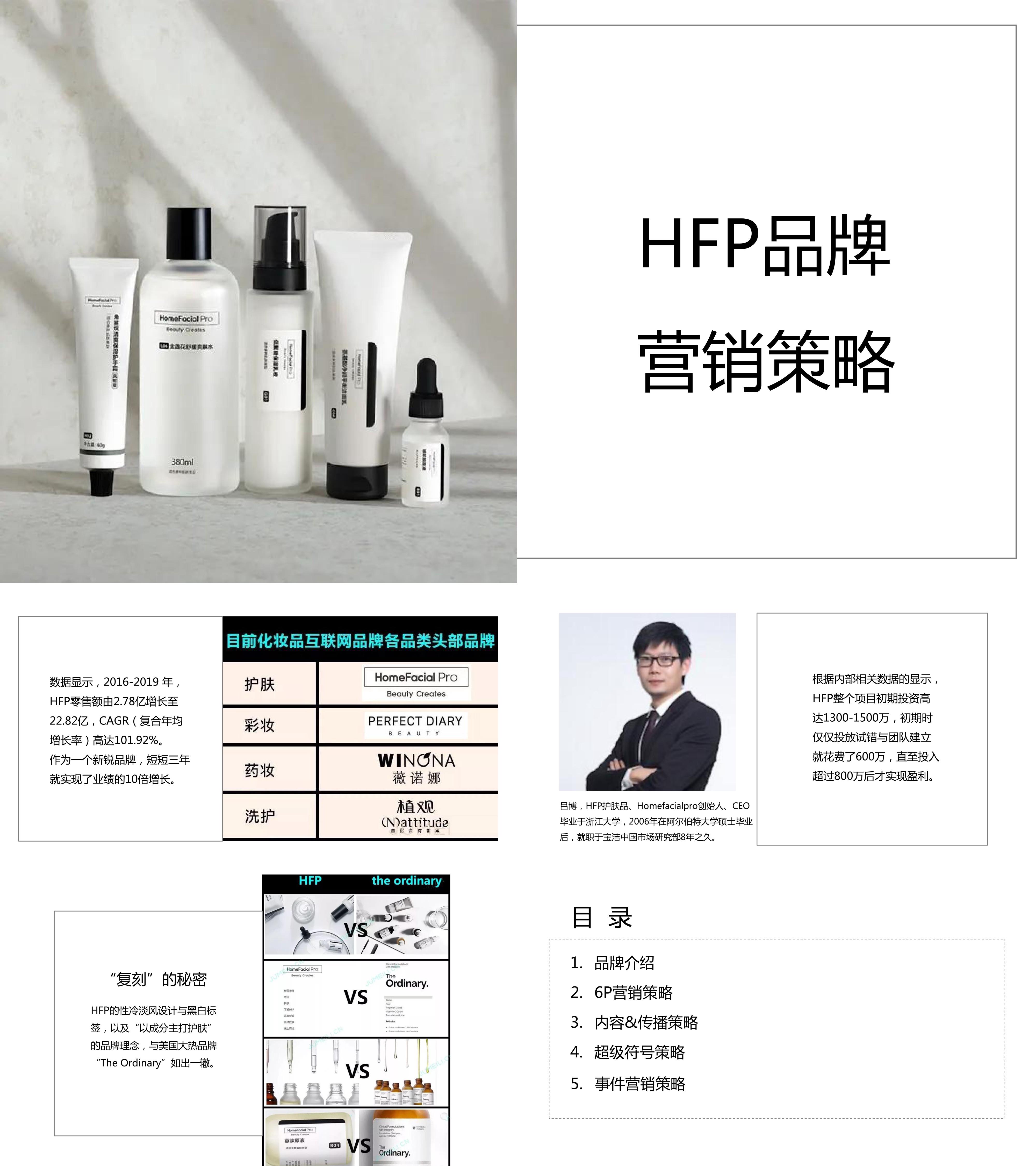 美妆HFP品牌营销策略