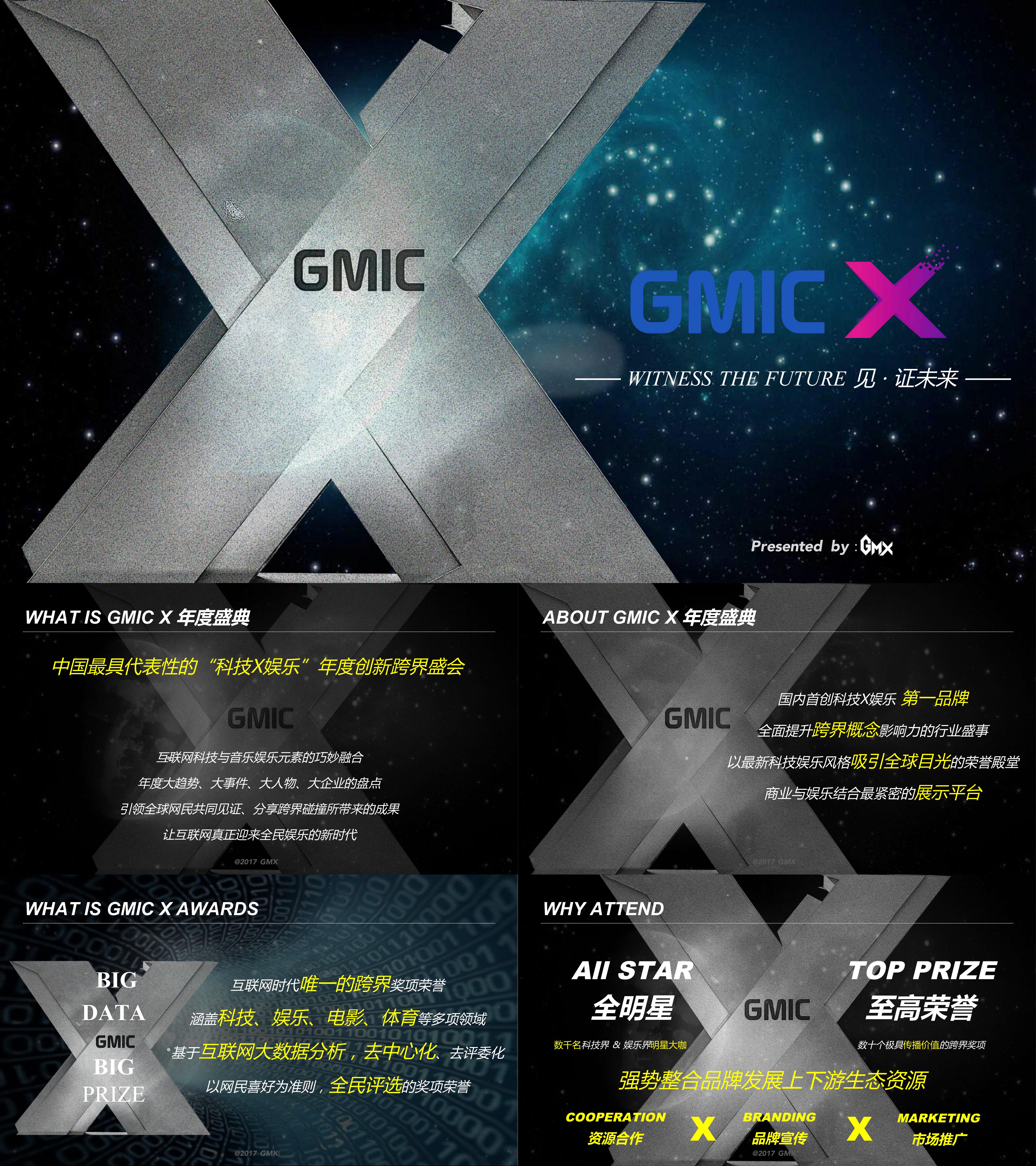 GMIC X年度盛典策划案