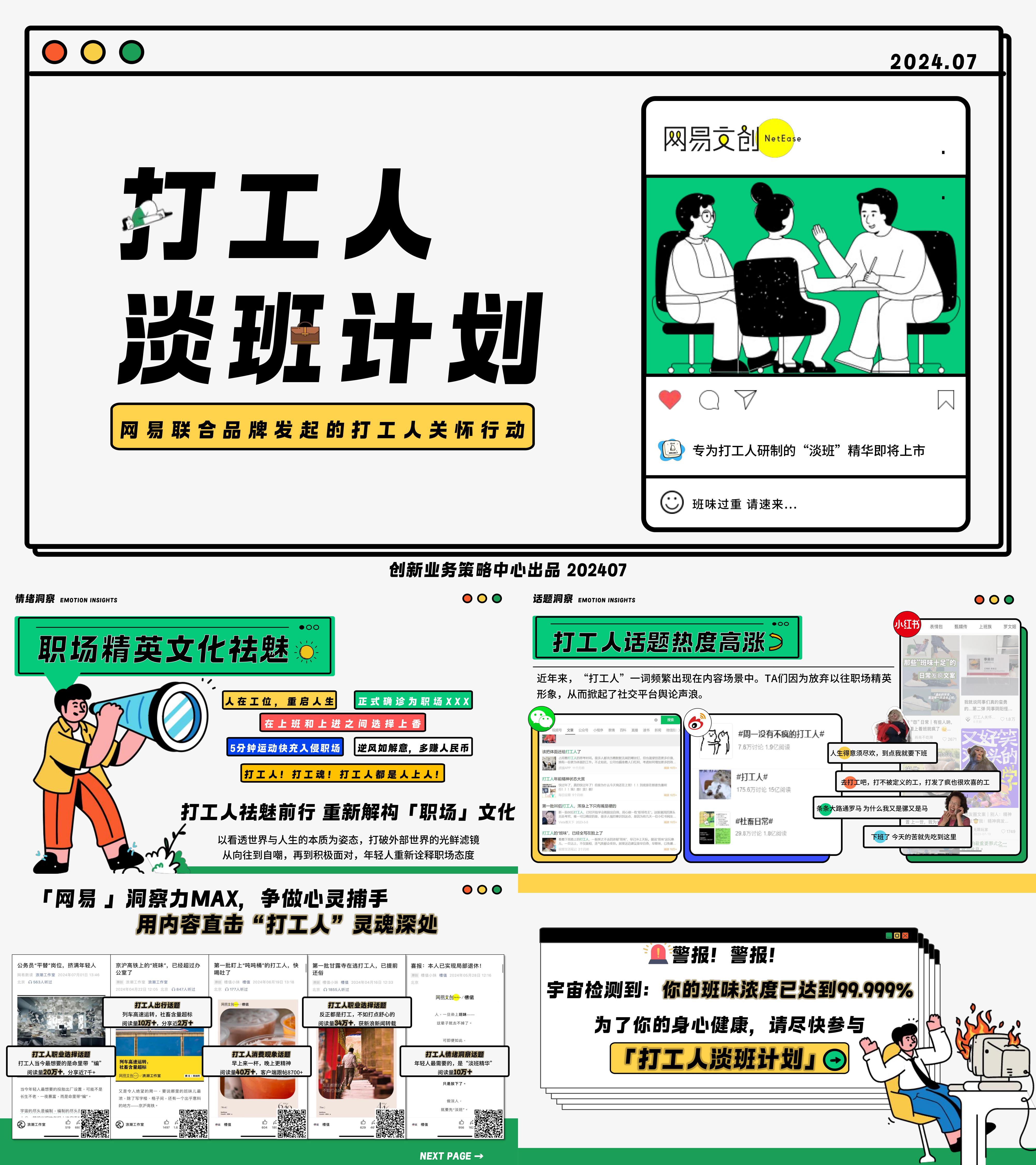 2024网易打工人关怀行动招商方案
