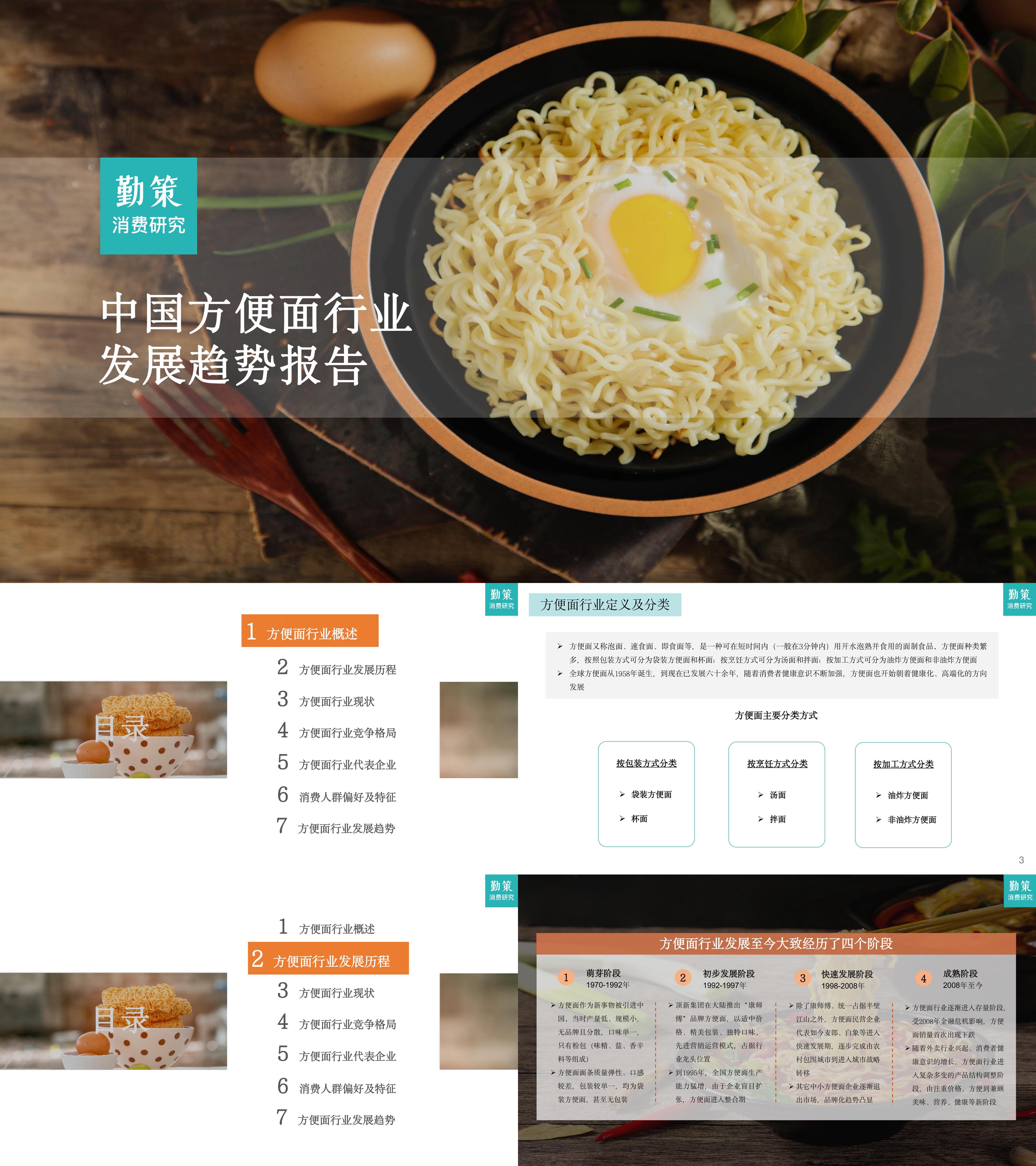 勤策消费研究：2023中国方便面行业发展趋势报告