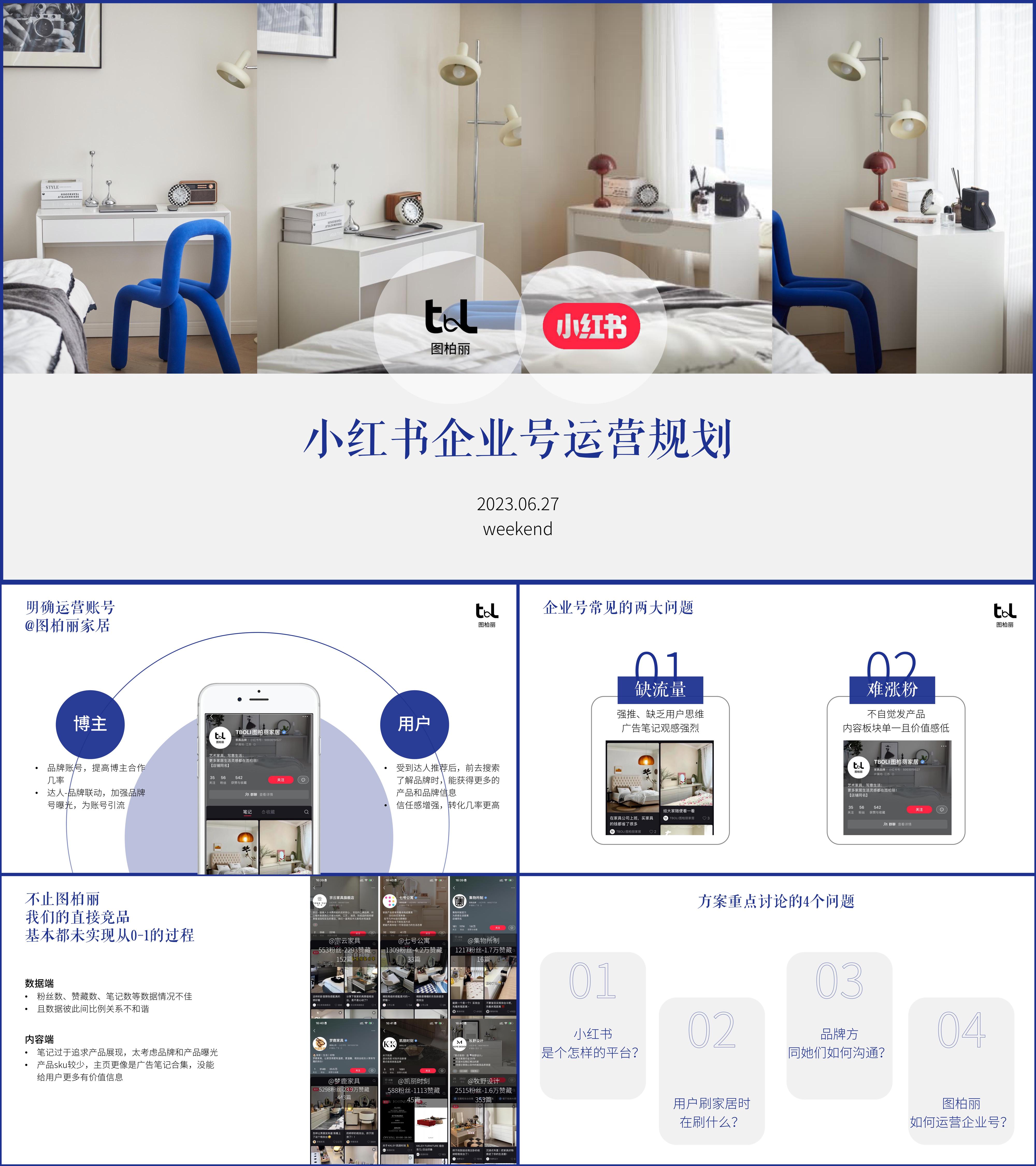 2023图柏丽家居小红书企业号运营规划方案