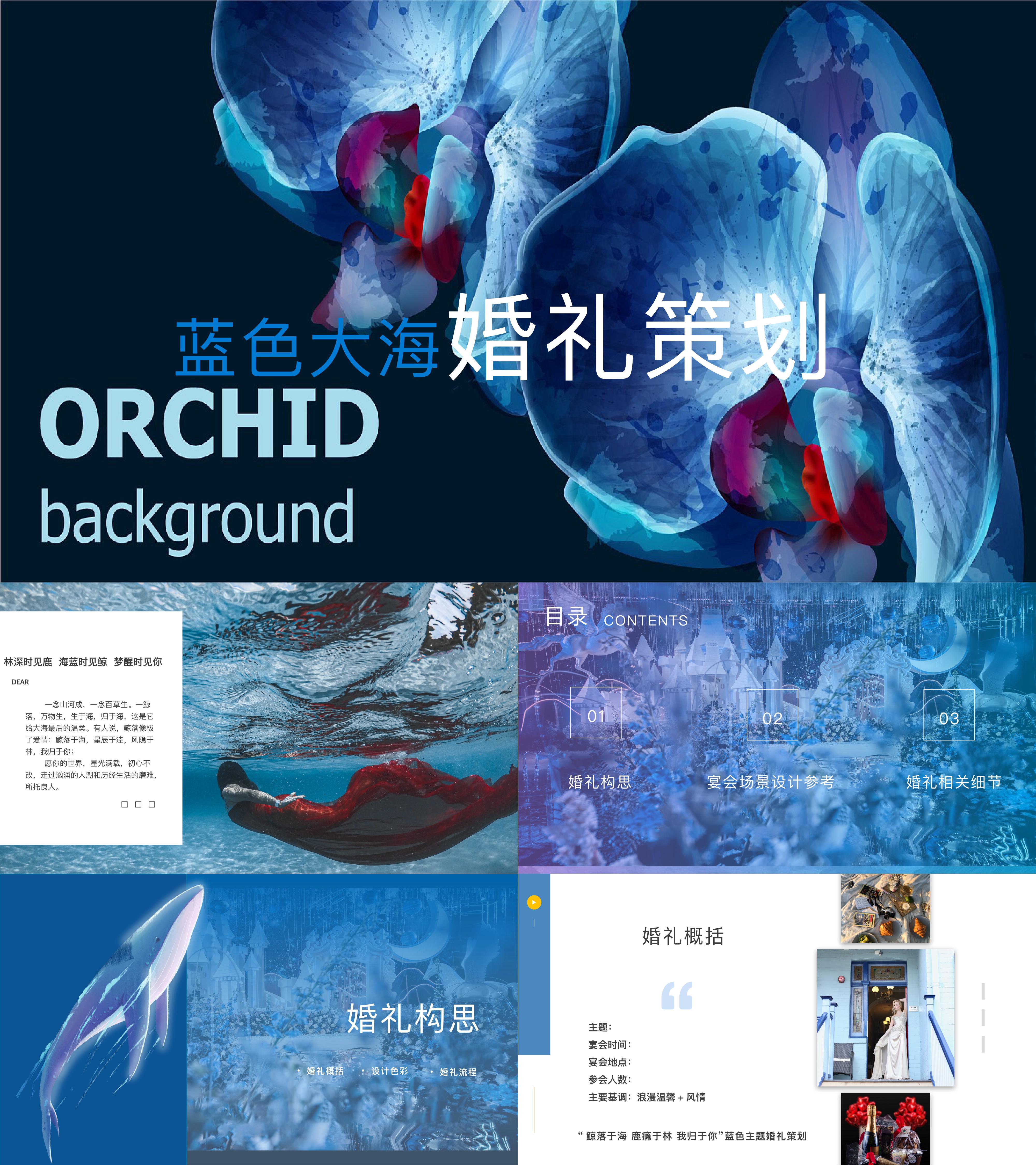 蓝色大海主题婚礼创意活动执行方案