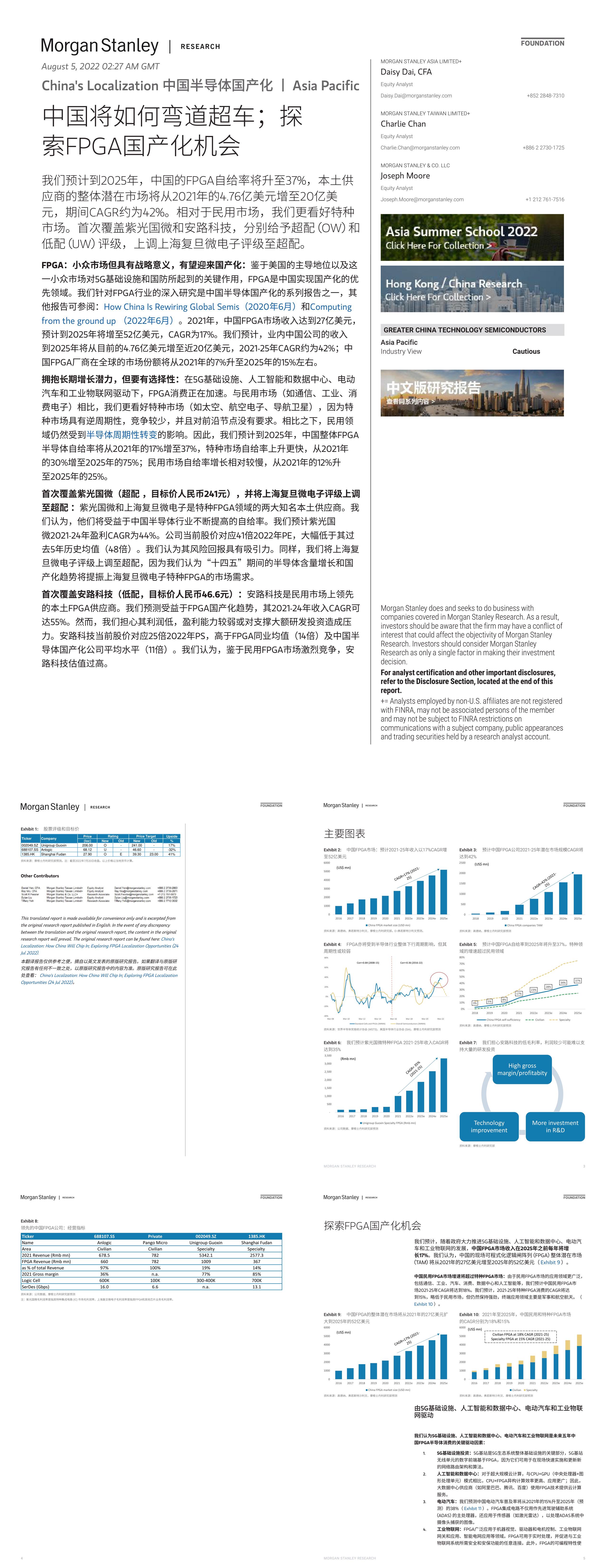 摩根士丹利中国半导体国产化中国将如何弯道超车探索