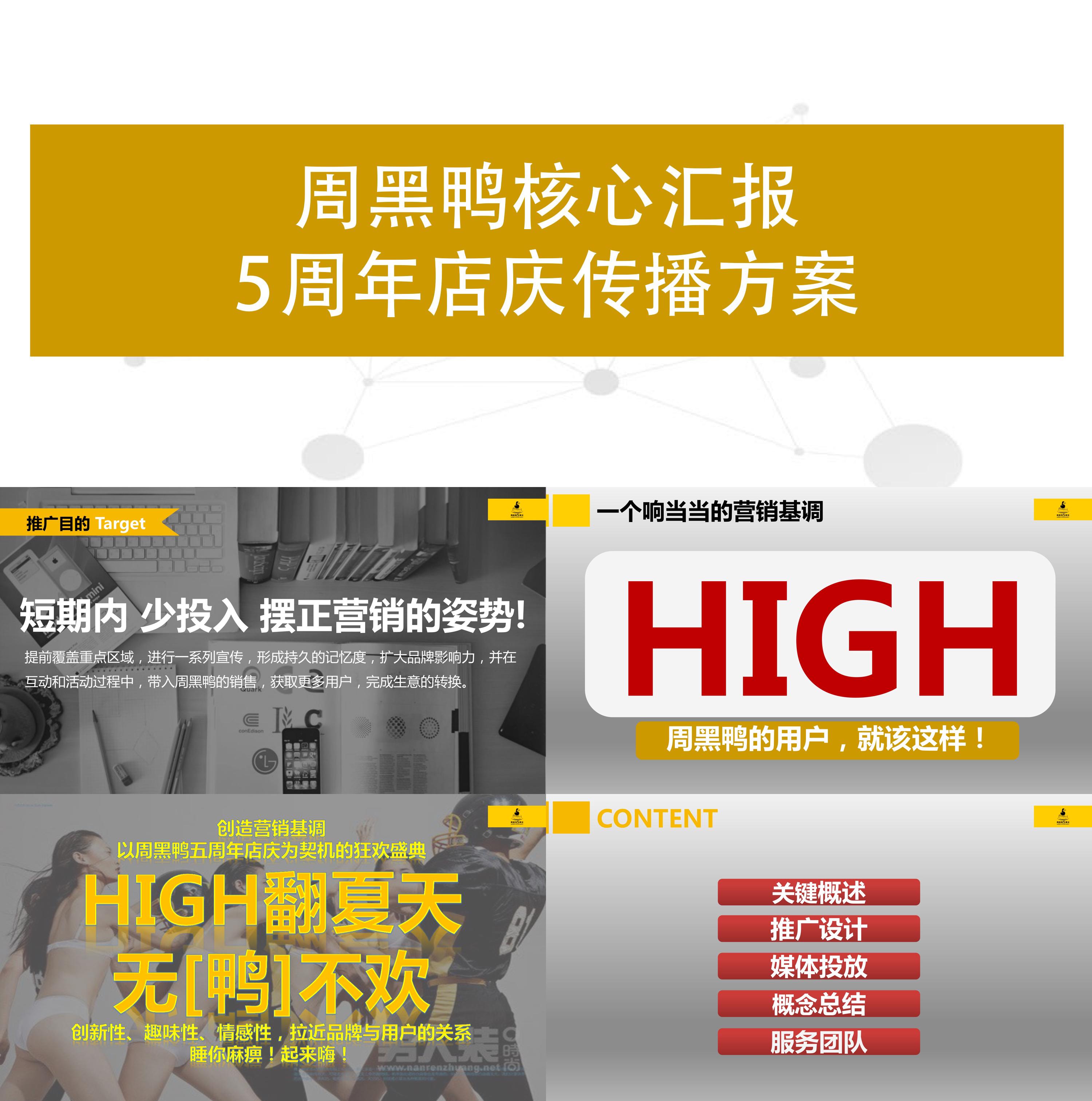 周黑鸭5周年店庆传播方案