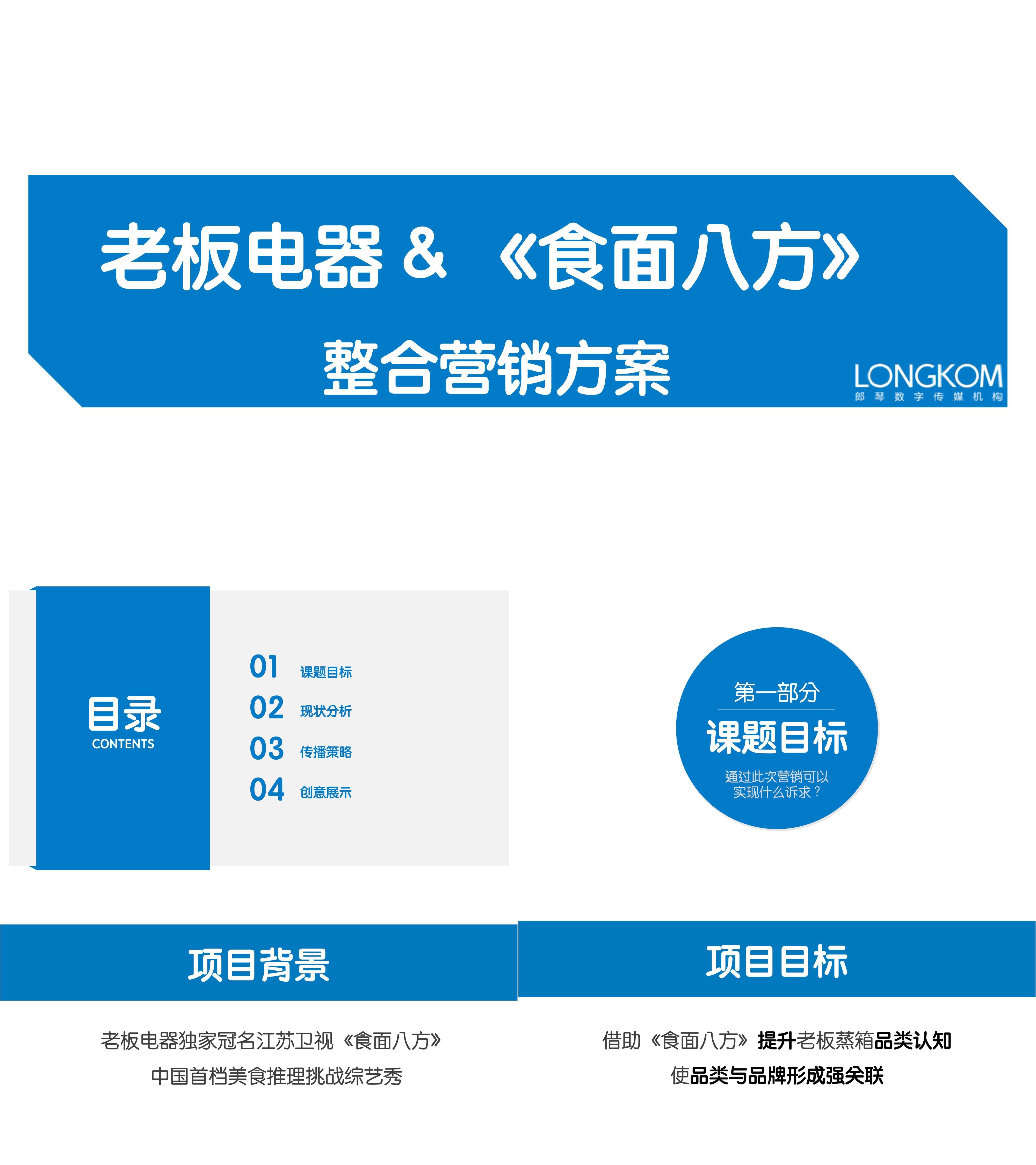 老板电器&食面八方整合营销方案