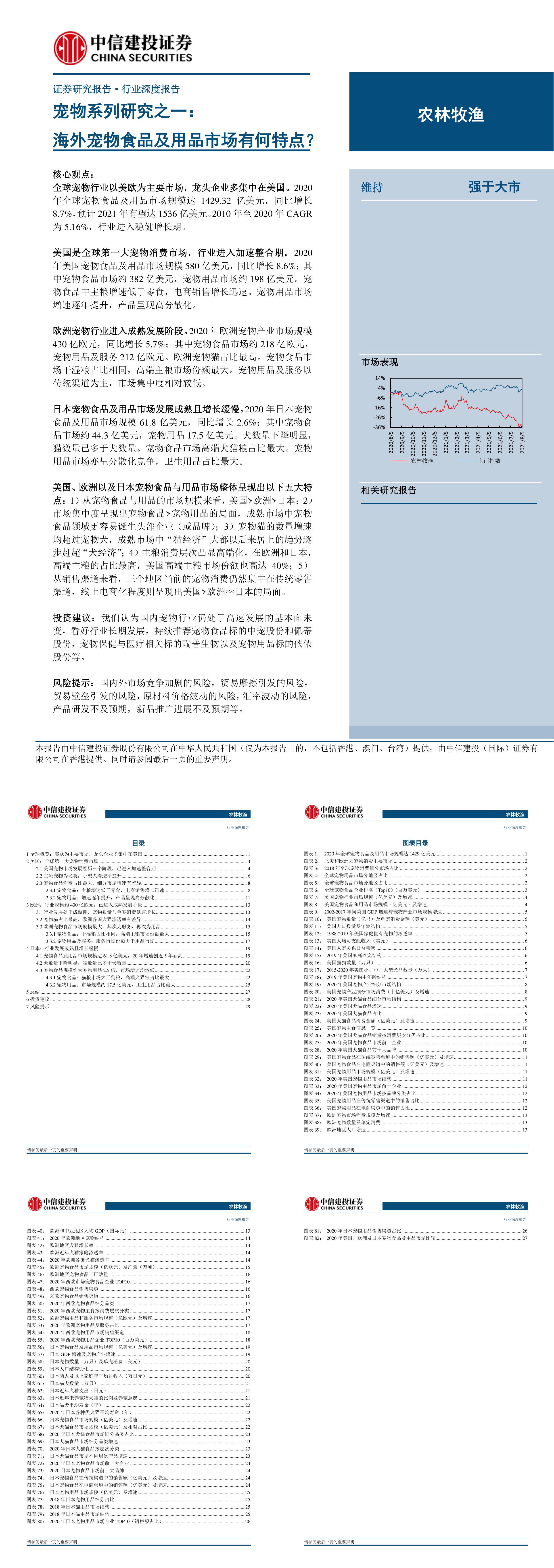 农林牧渔行业宠物系列研究之一海外宠物食品及用品市场有何特点