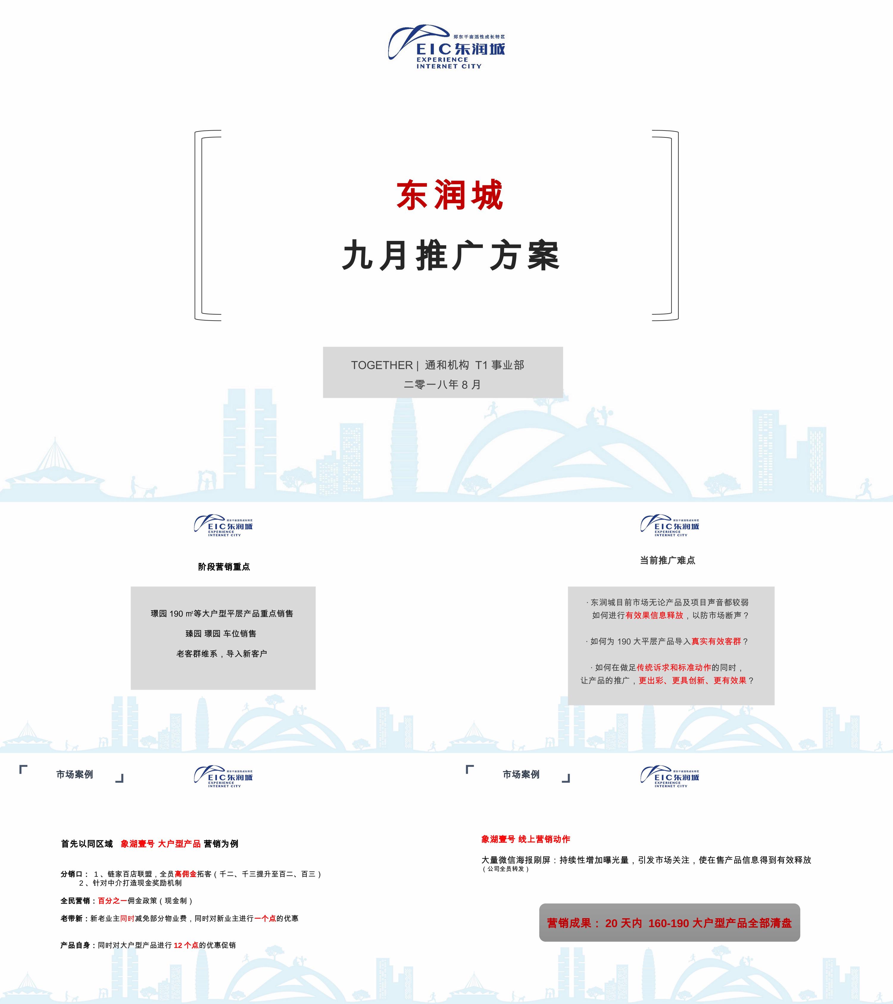 郑州东润城9月推广方案