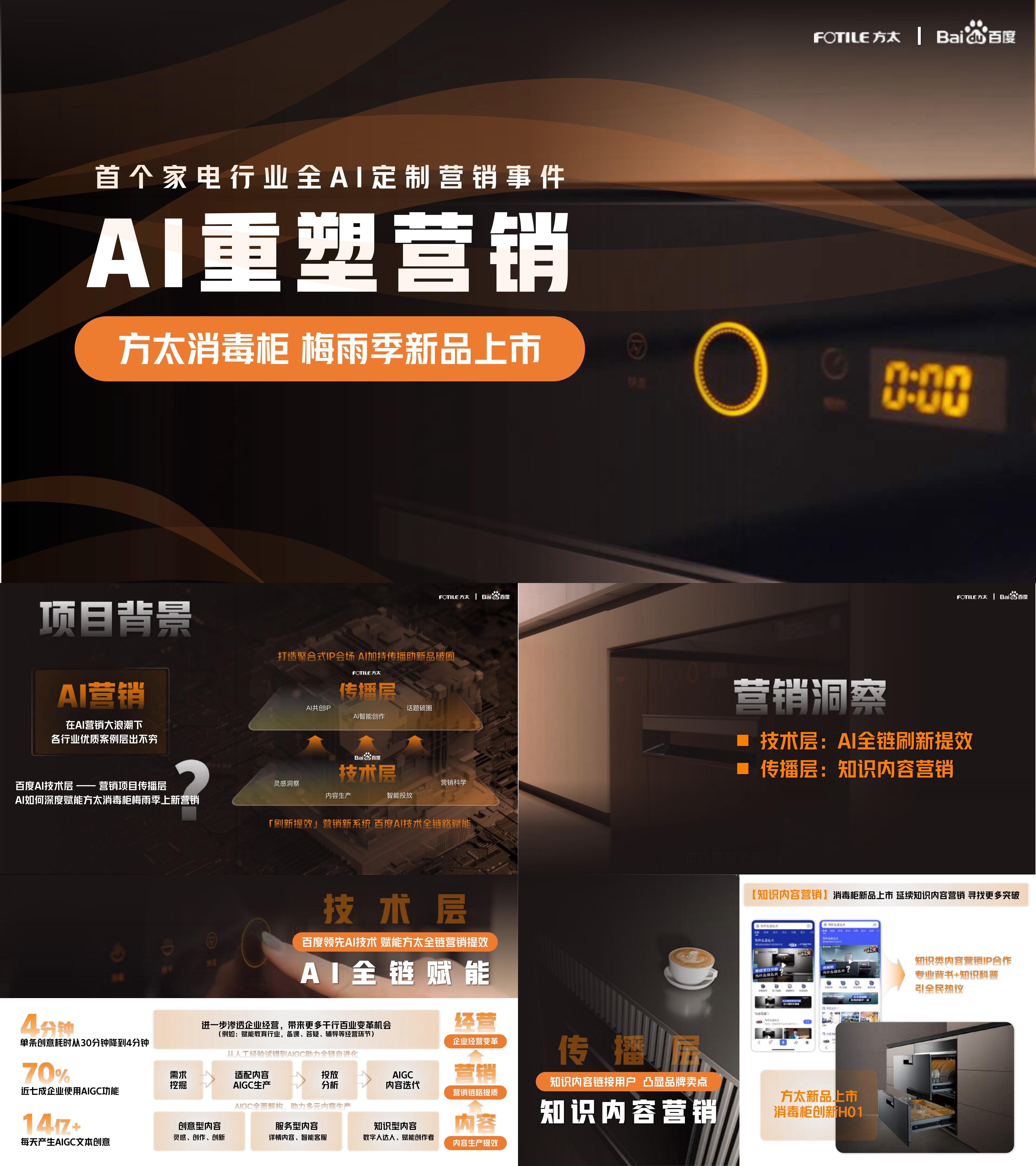 厨电品牌AI重塑营销方太消毒柜梅雨季新品上市营销方案