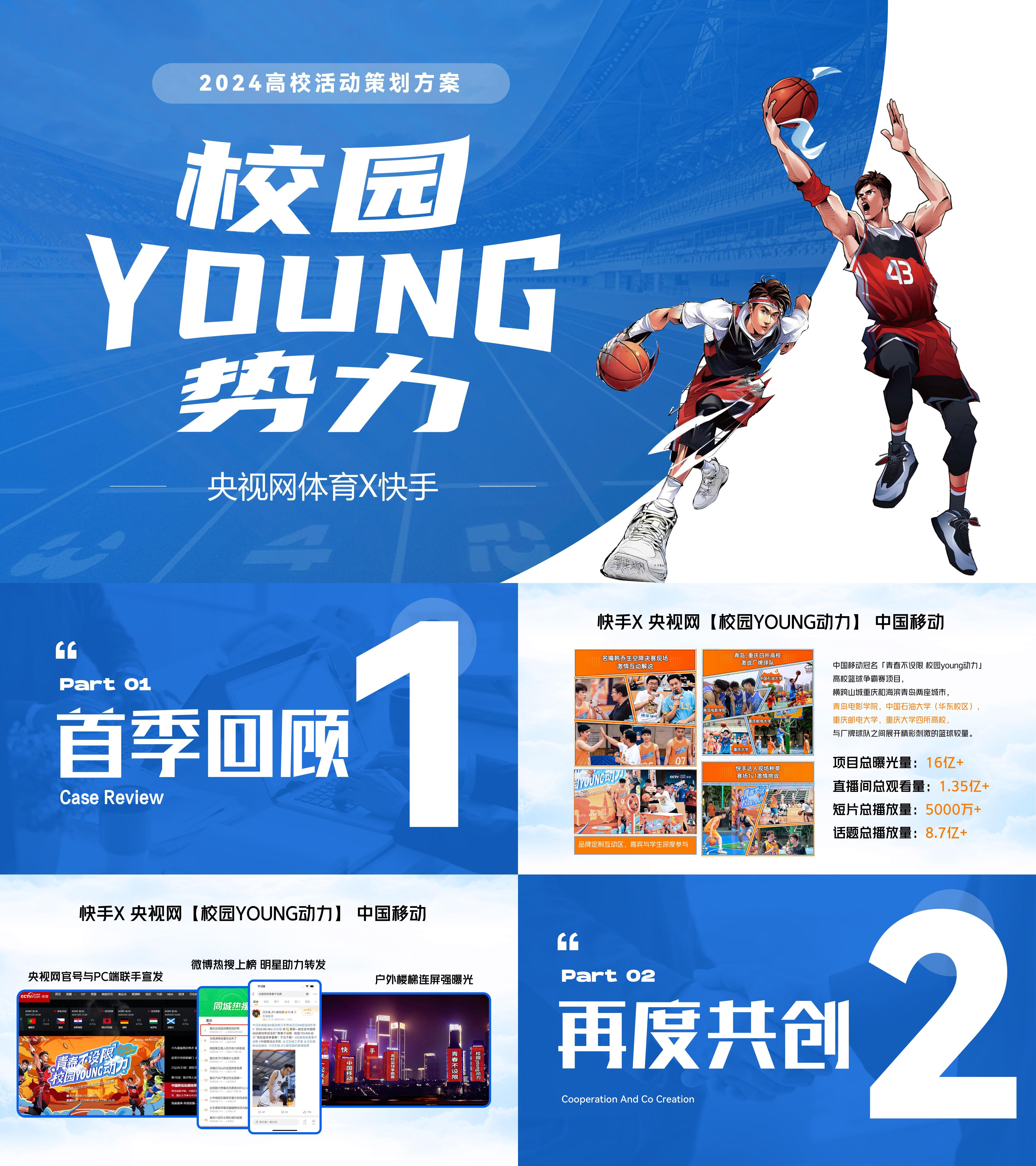 2024央视体育快手校园YOUNG势力活动方案