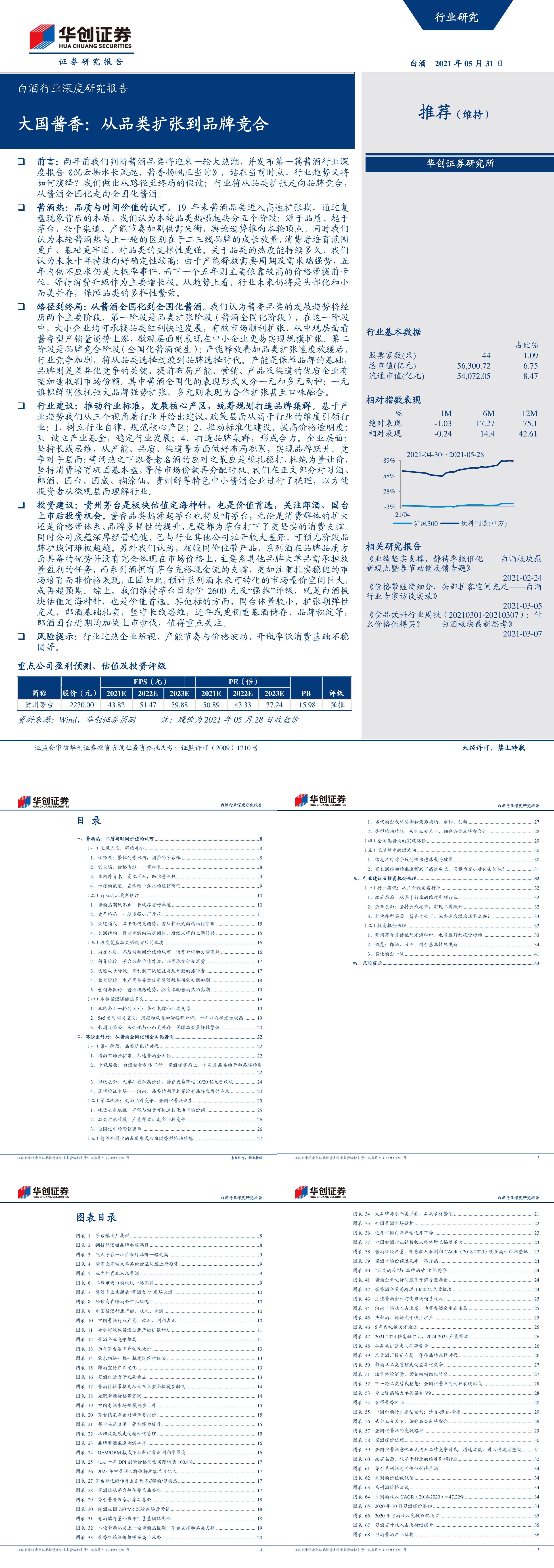 白酒行业深度研究报告大国酱香从品类扩张到品牌竞合