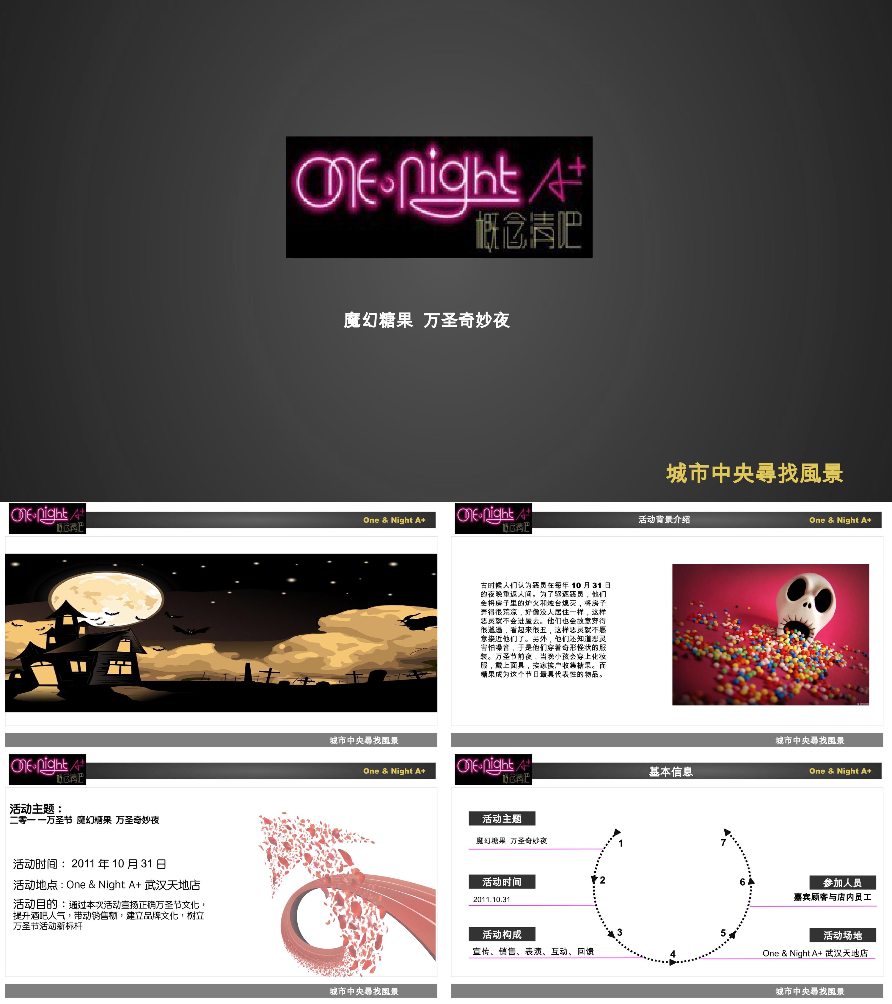 One&NightA酒吧万圣节活动策划方案