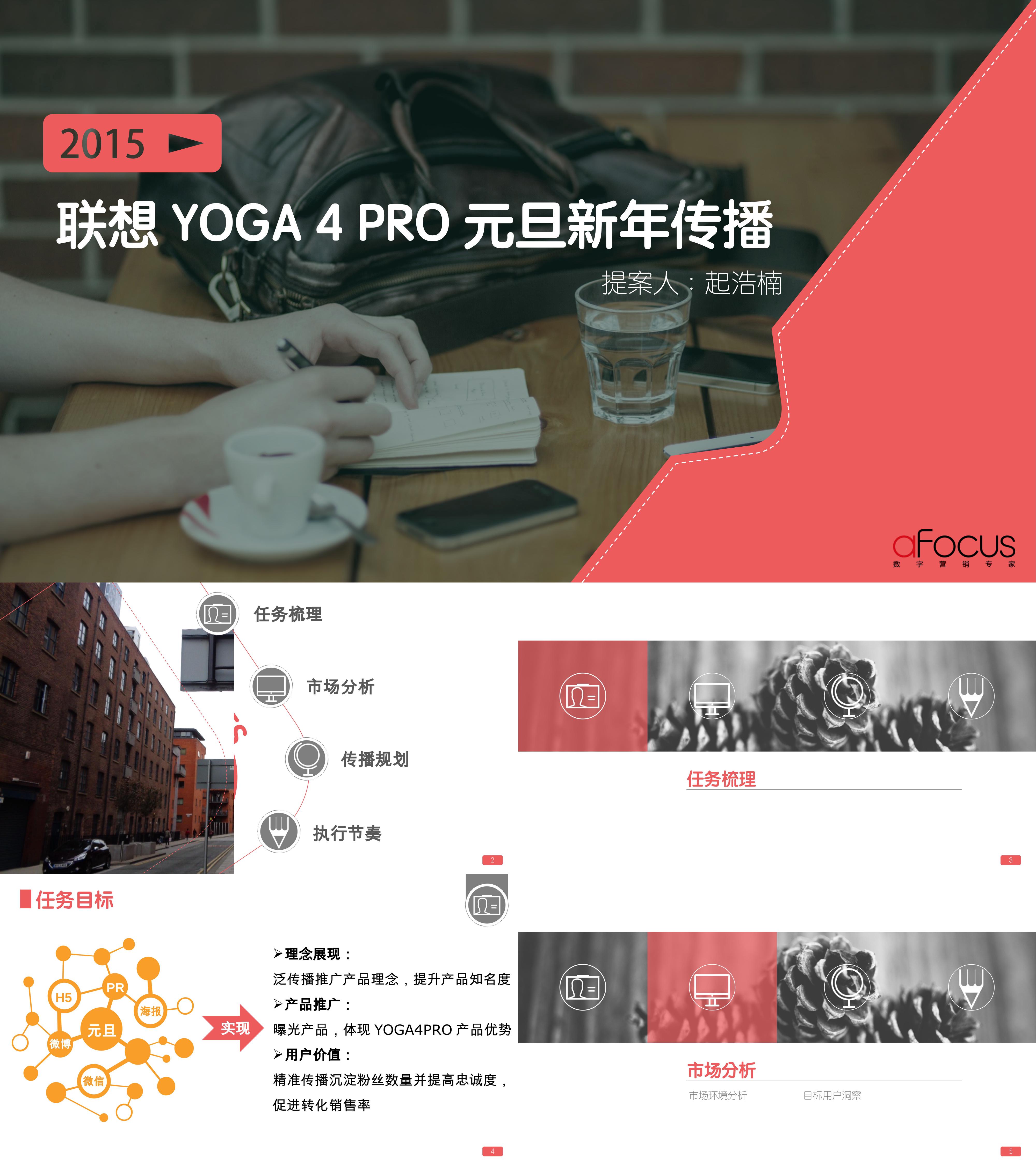 联想YOGA 4 PRO元旦新年传播