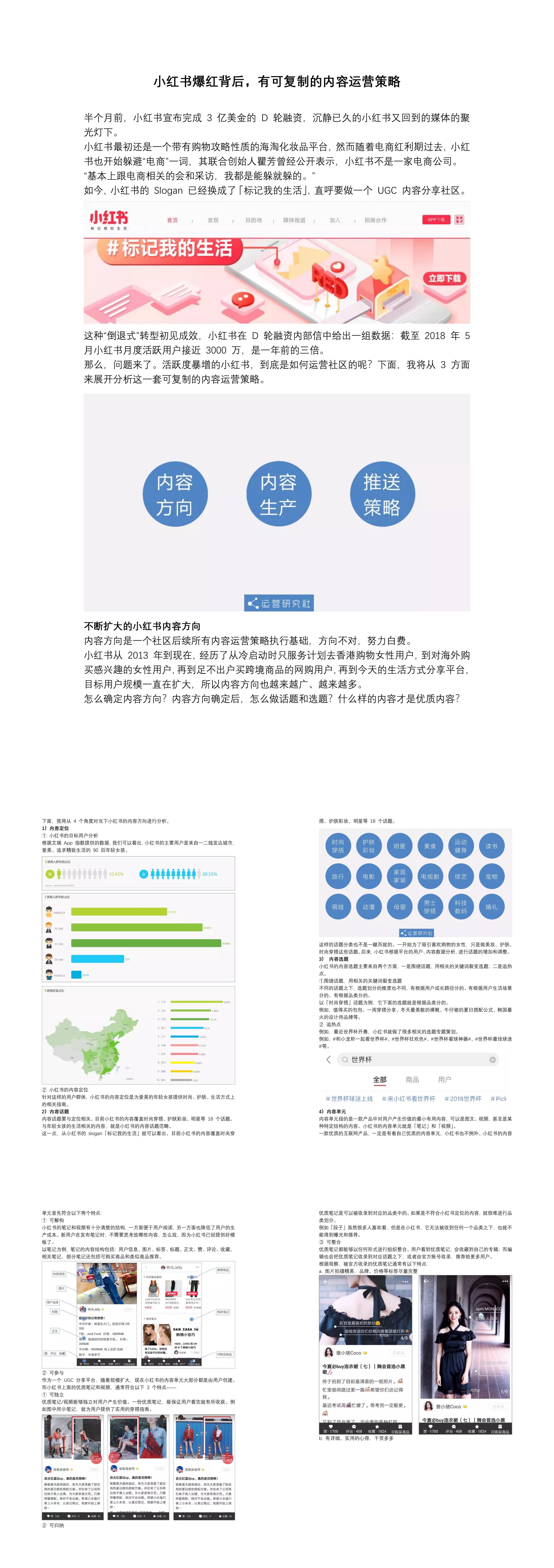 小红书理论与实操0048小红书爆红背后有可复制的内容运营策略