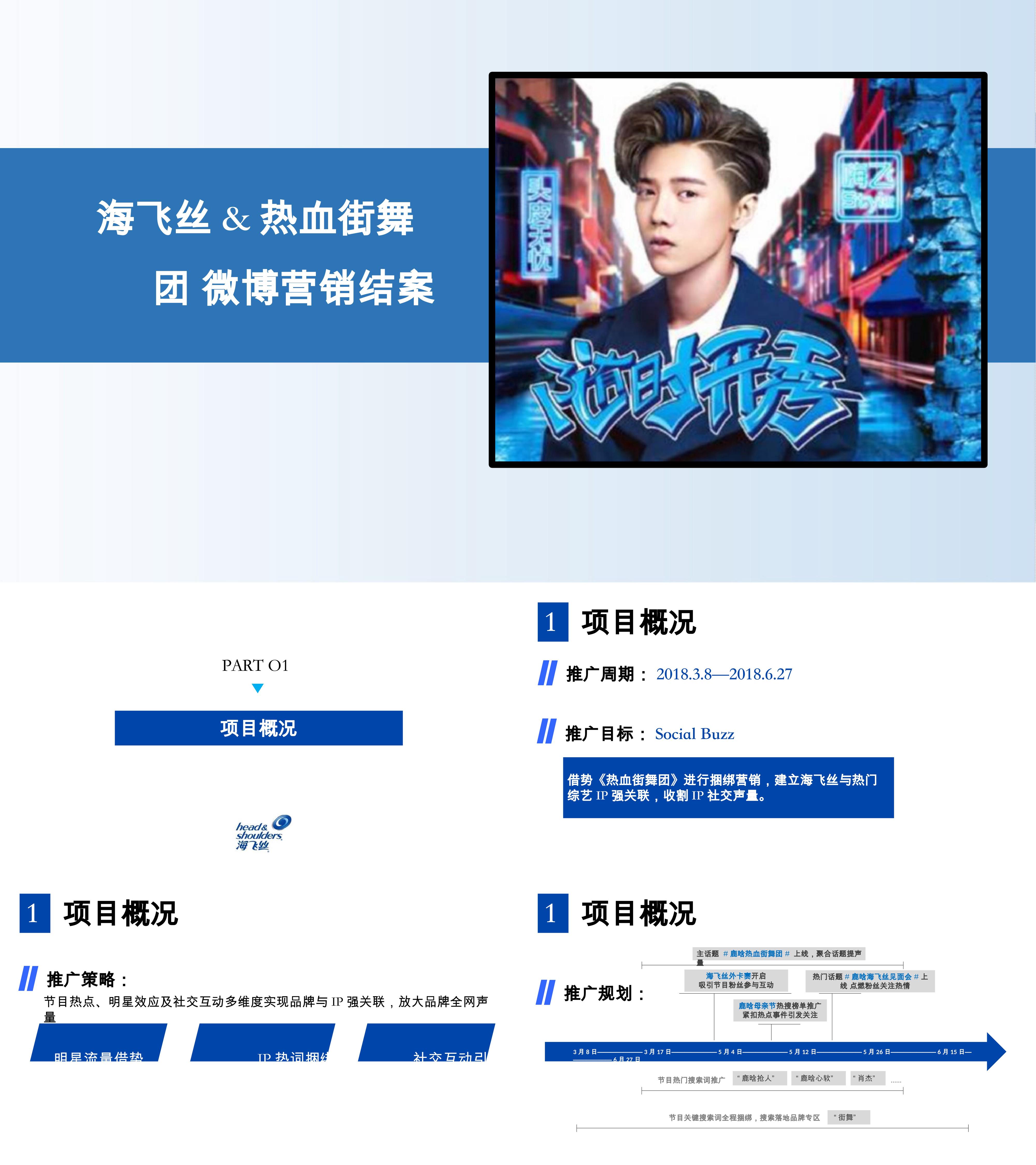 海飞丝热血街舞团微博营销结案