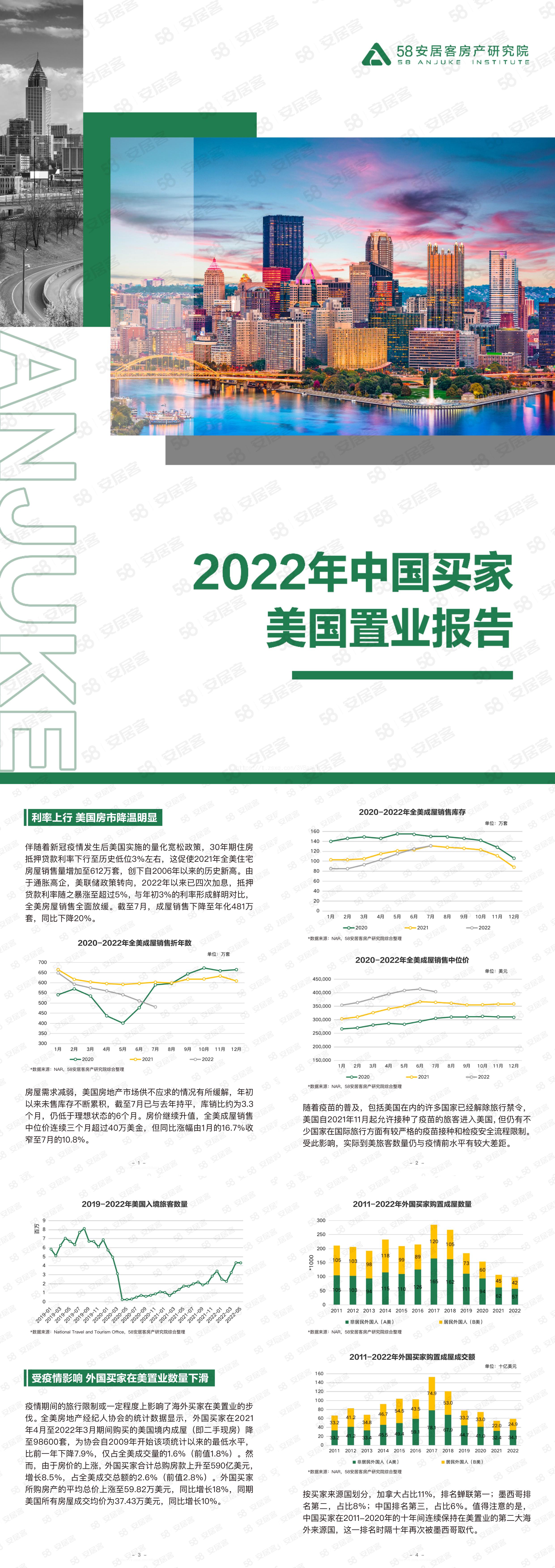 2022华人在美置业报告58安居客