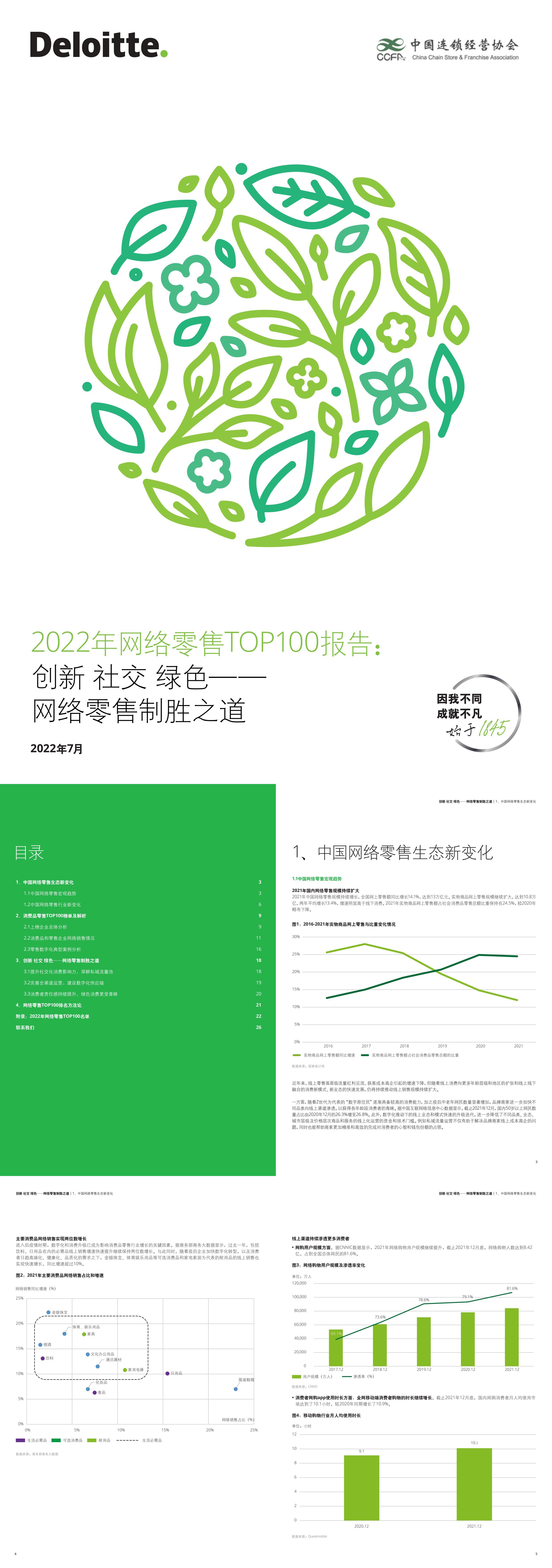 网络零售行业TOP报告创新社交绿色网络零售制胜之道德勤