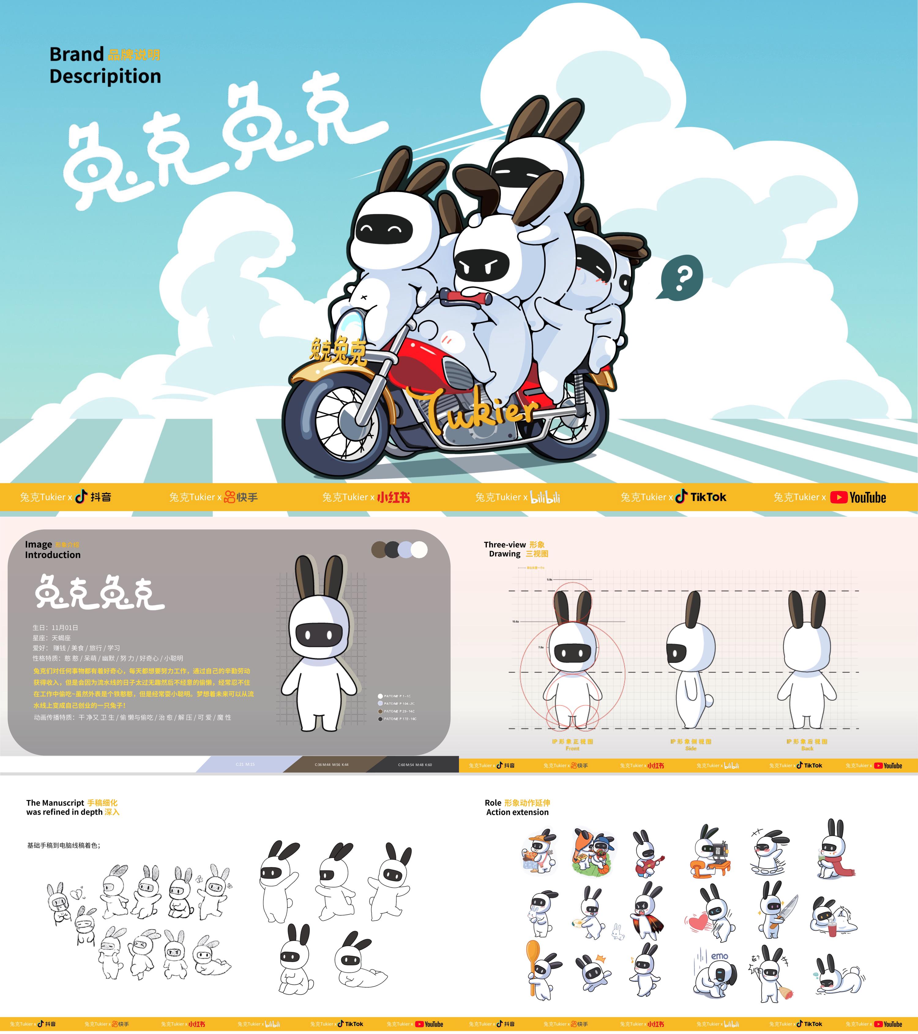 Tukier兔克动漫二次元IP品牌手册
