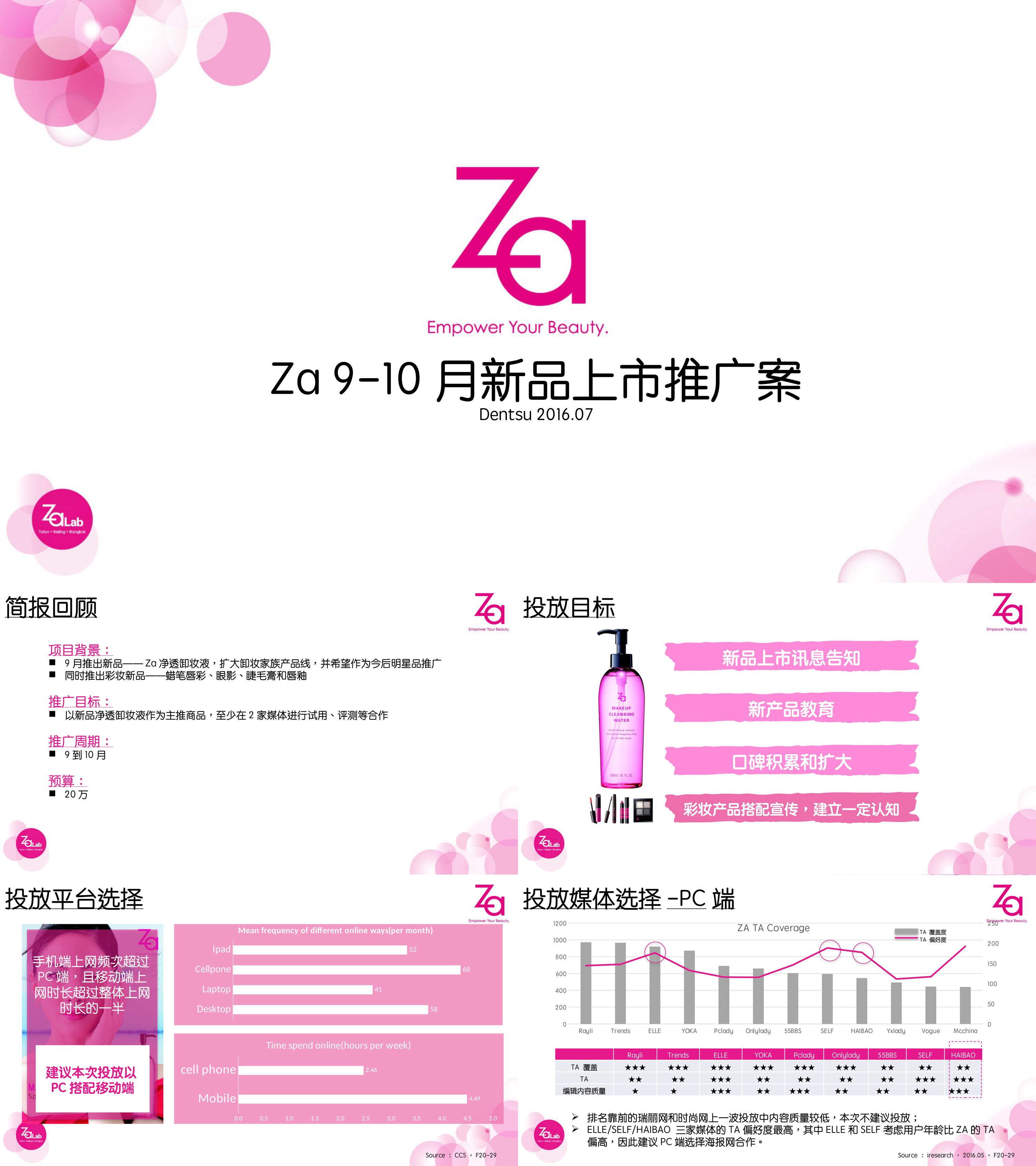 ZA 9-10月新品女垂投放方案