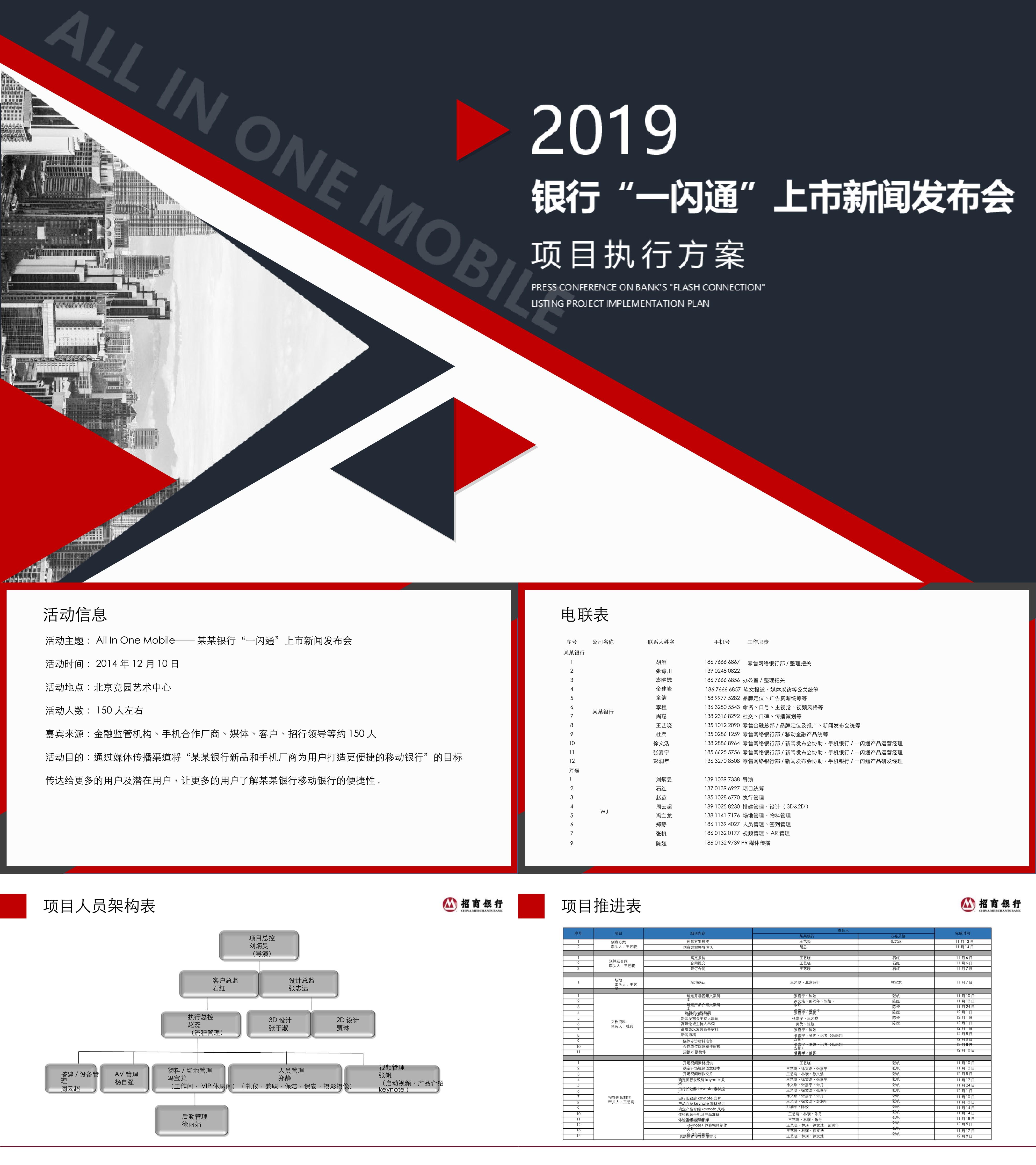 银行一闪通上市新闻发布会执行方案