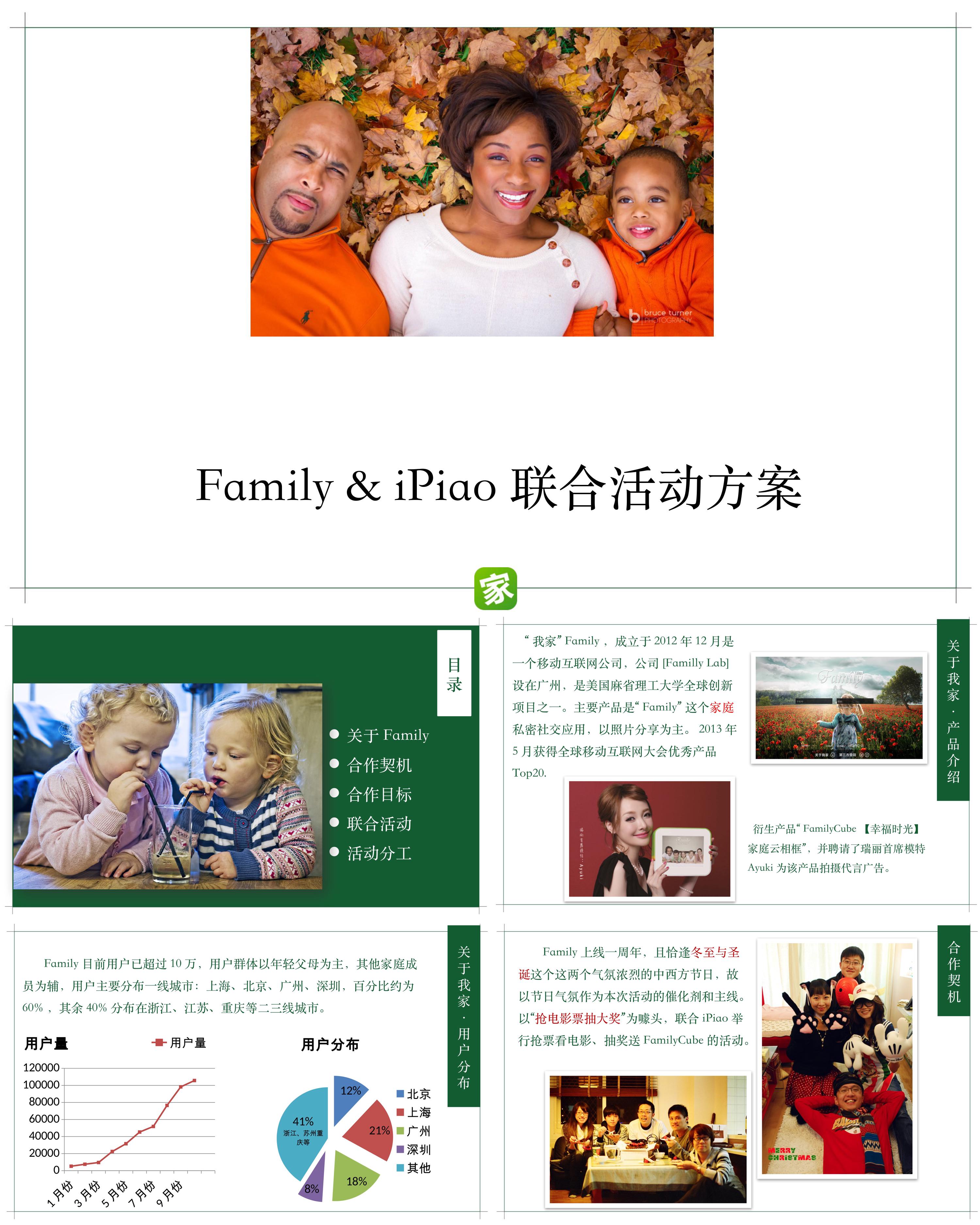 FamilyiPiao联合活动方案