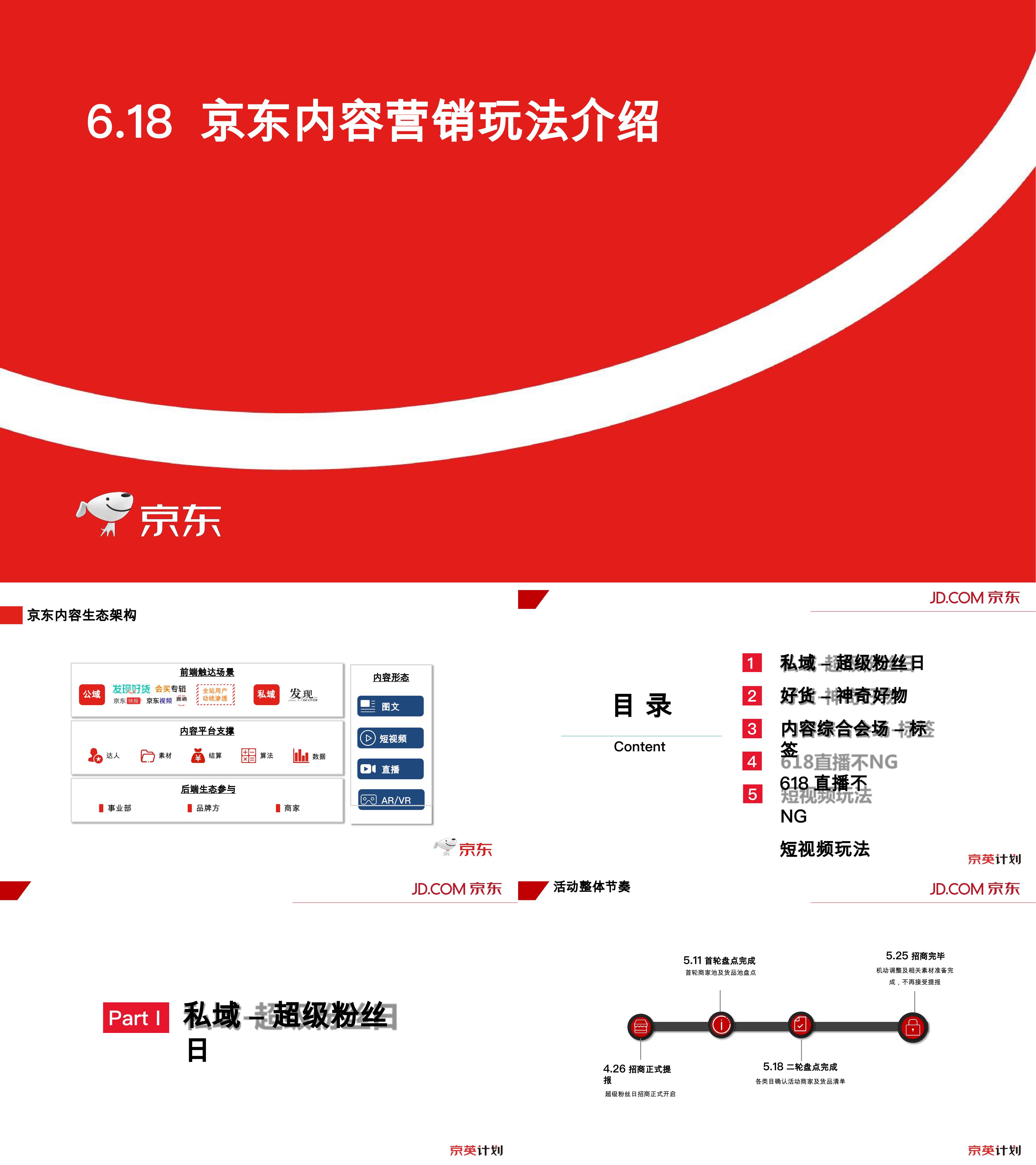京东618内容营销玩法方案