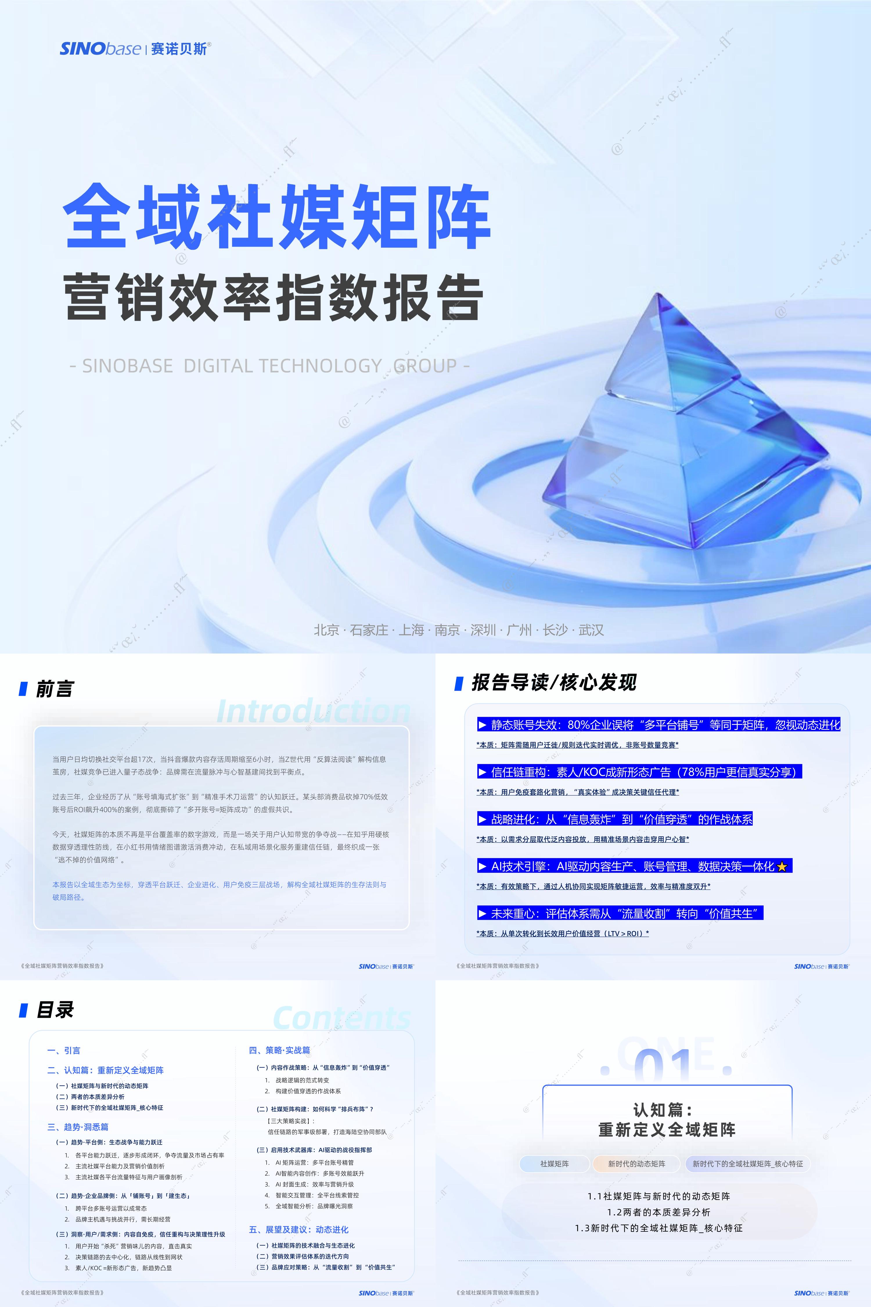 2025年全域社媒矩阵营销效率指数报告