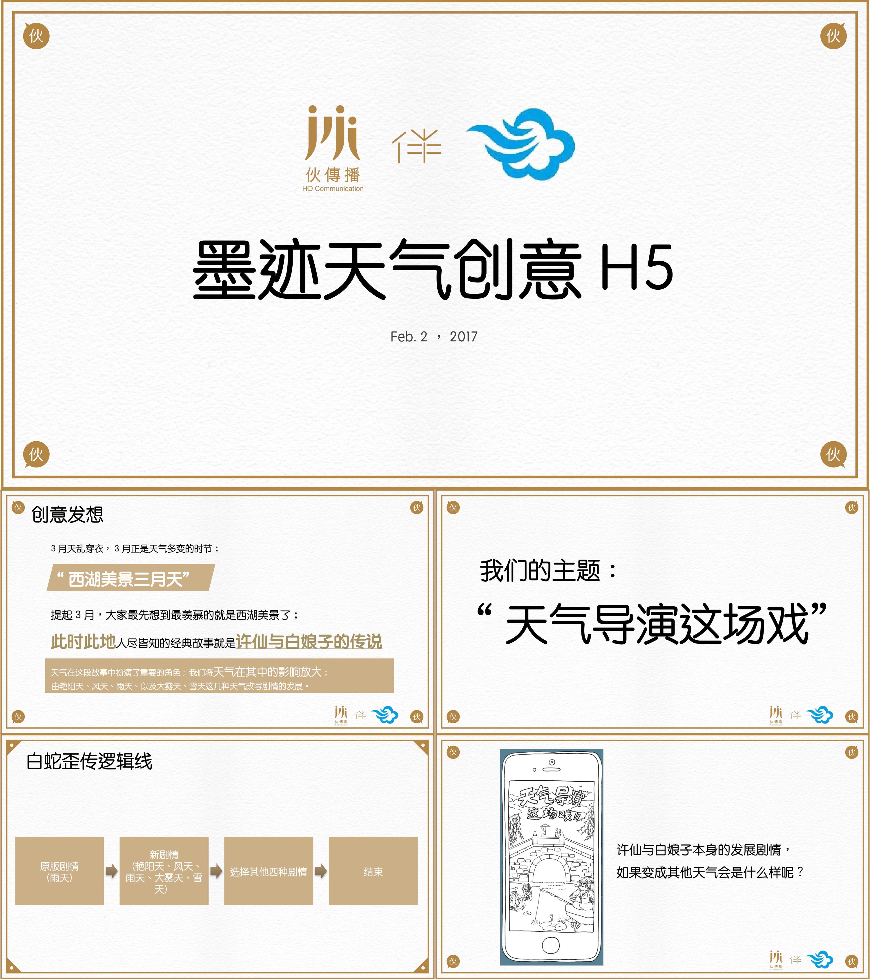 墨迹天气创意H5策划案