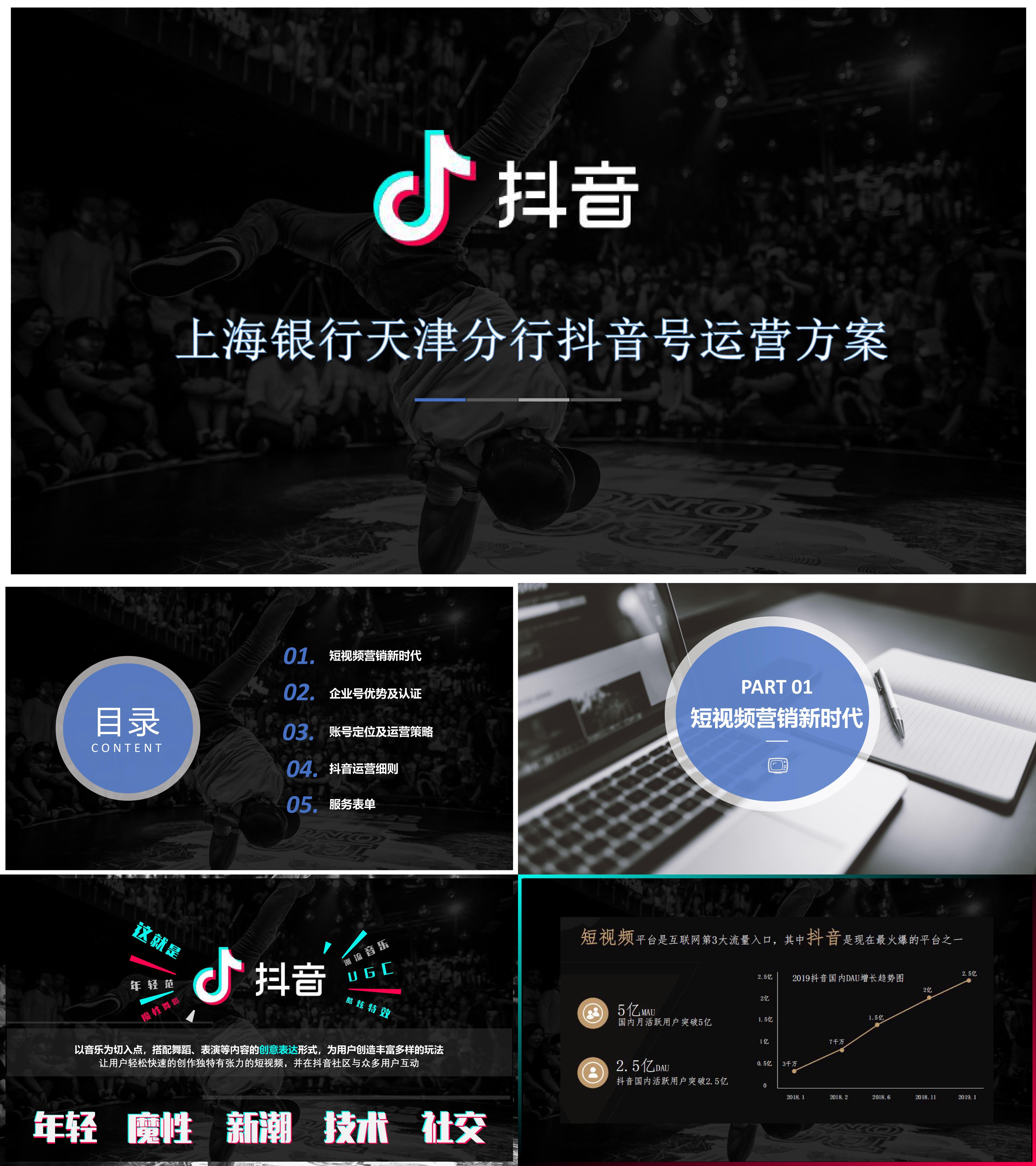 上海银行抖音运营方案