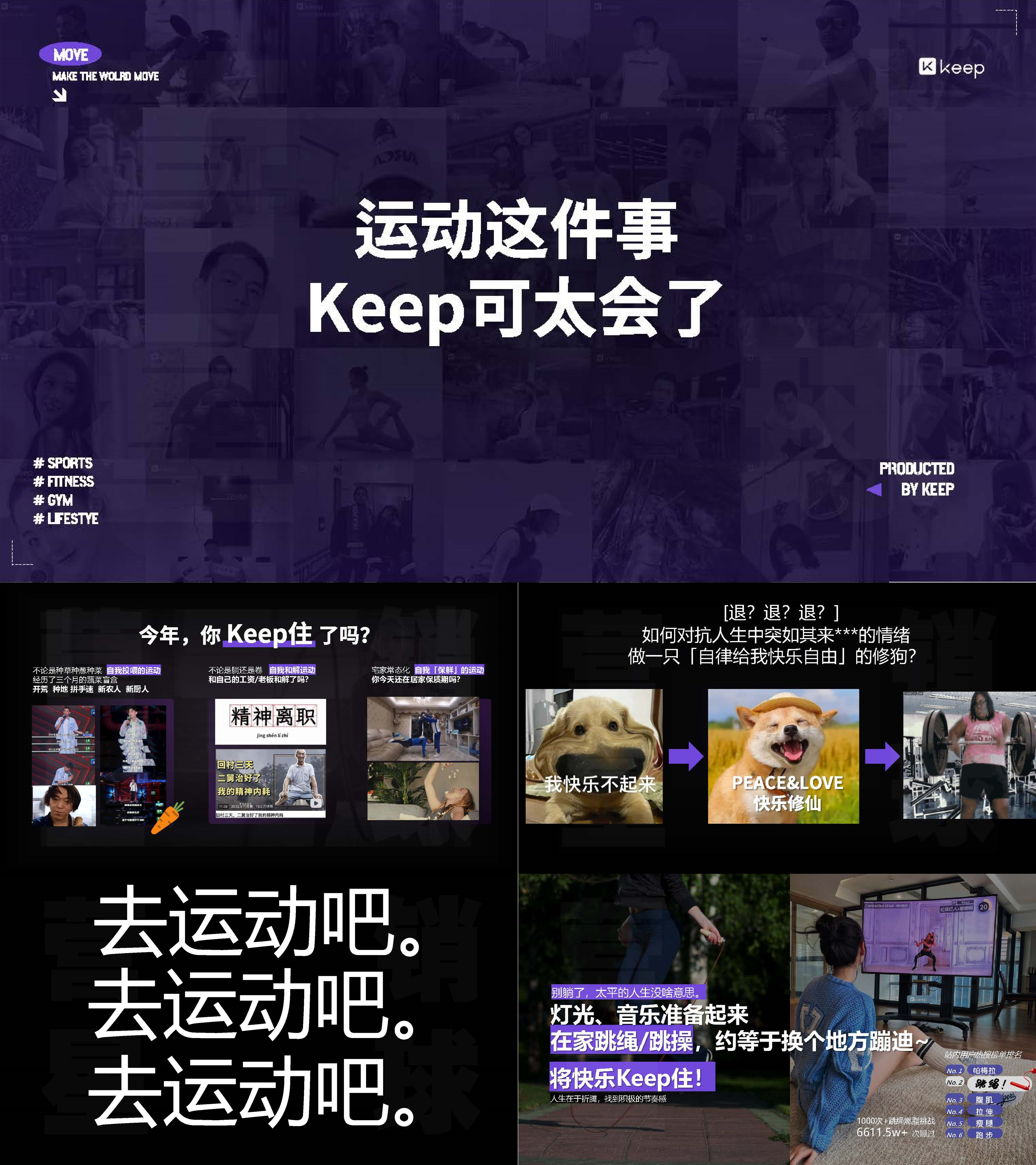 2023Keep运动健身APP媒体通案