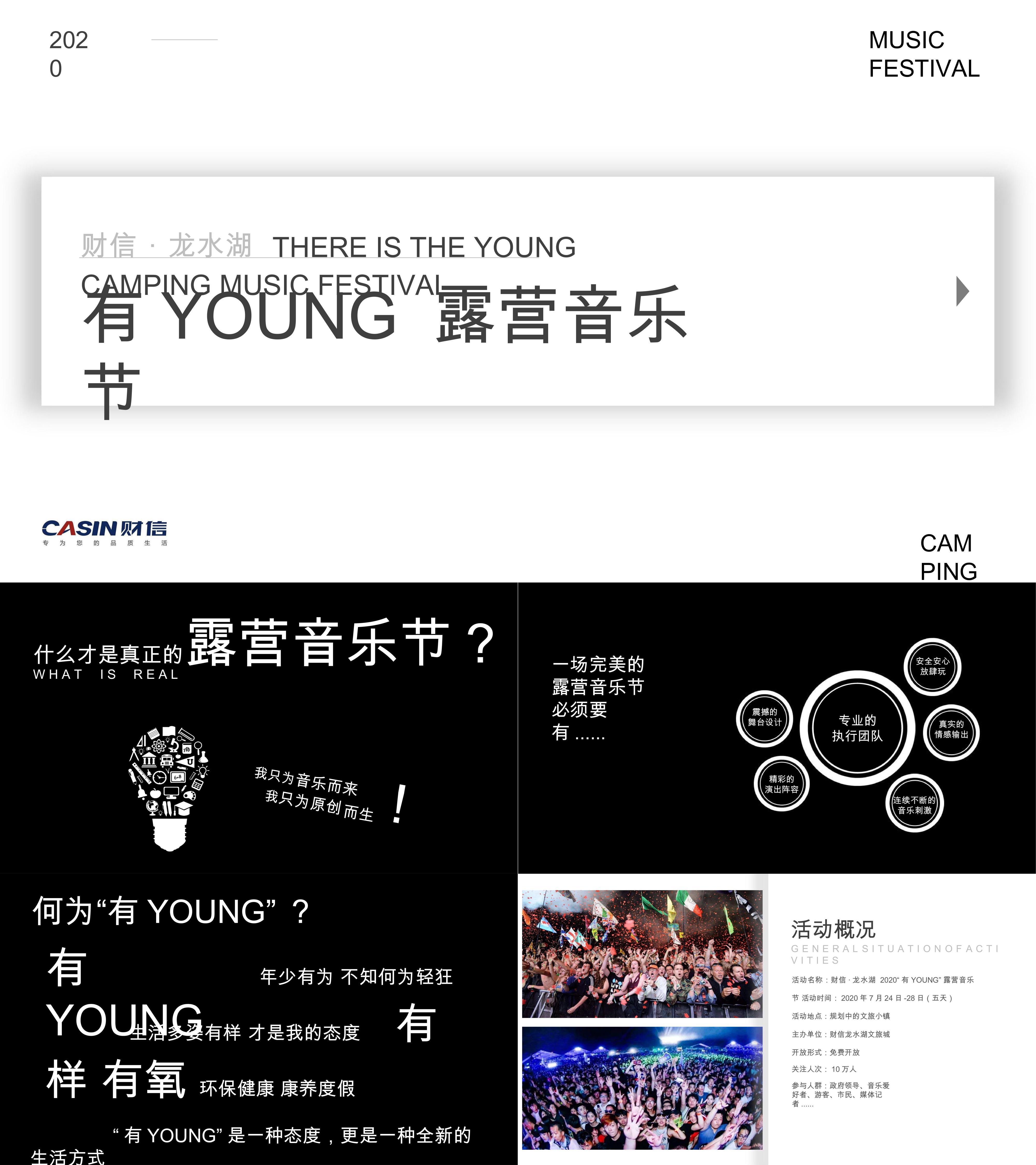 2020地产有young露营音乐节活动策划方案