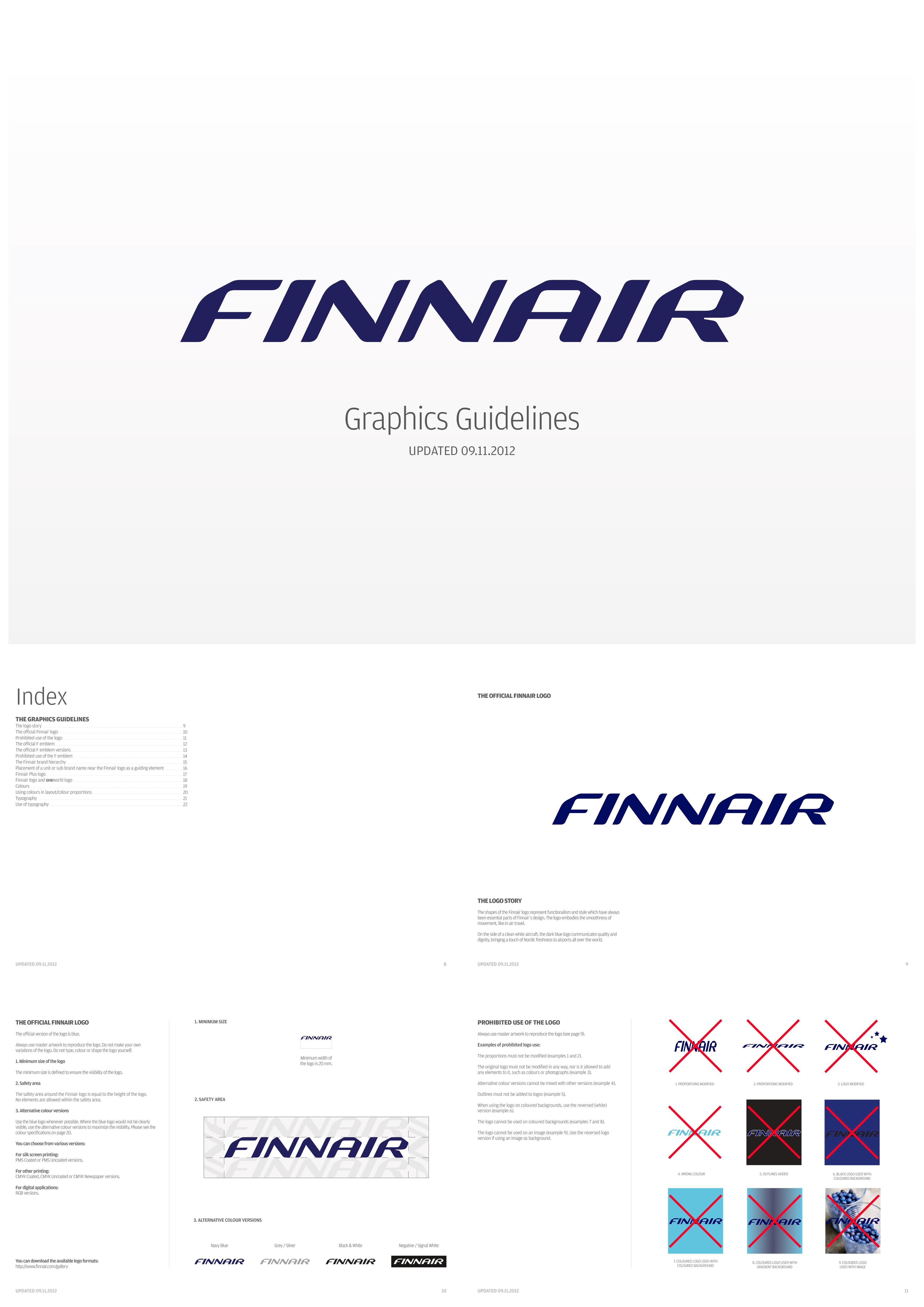 挪威航空Finnair Graphics Guidelines EN