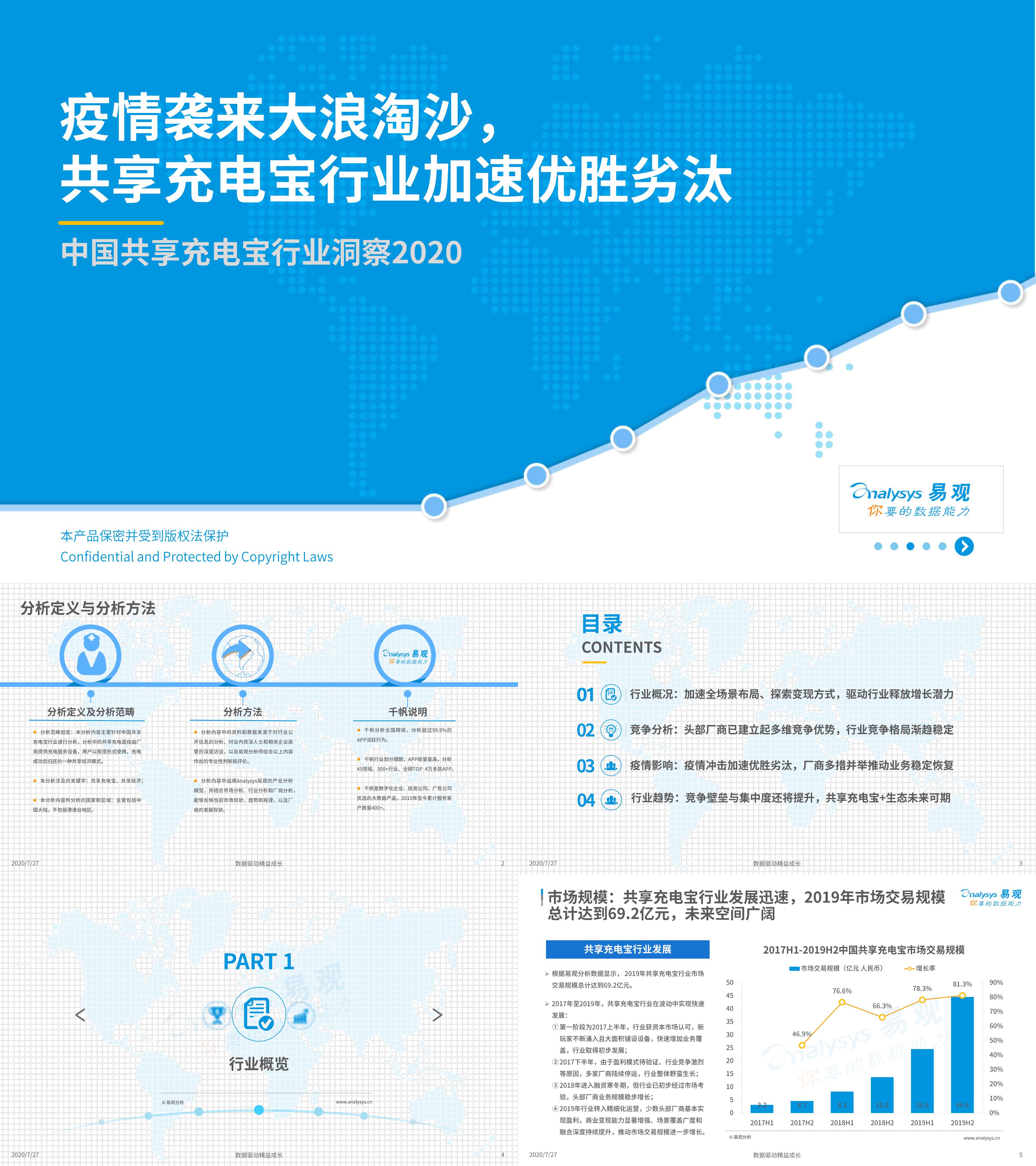 易观中国共享充电宝行业洞察报告