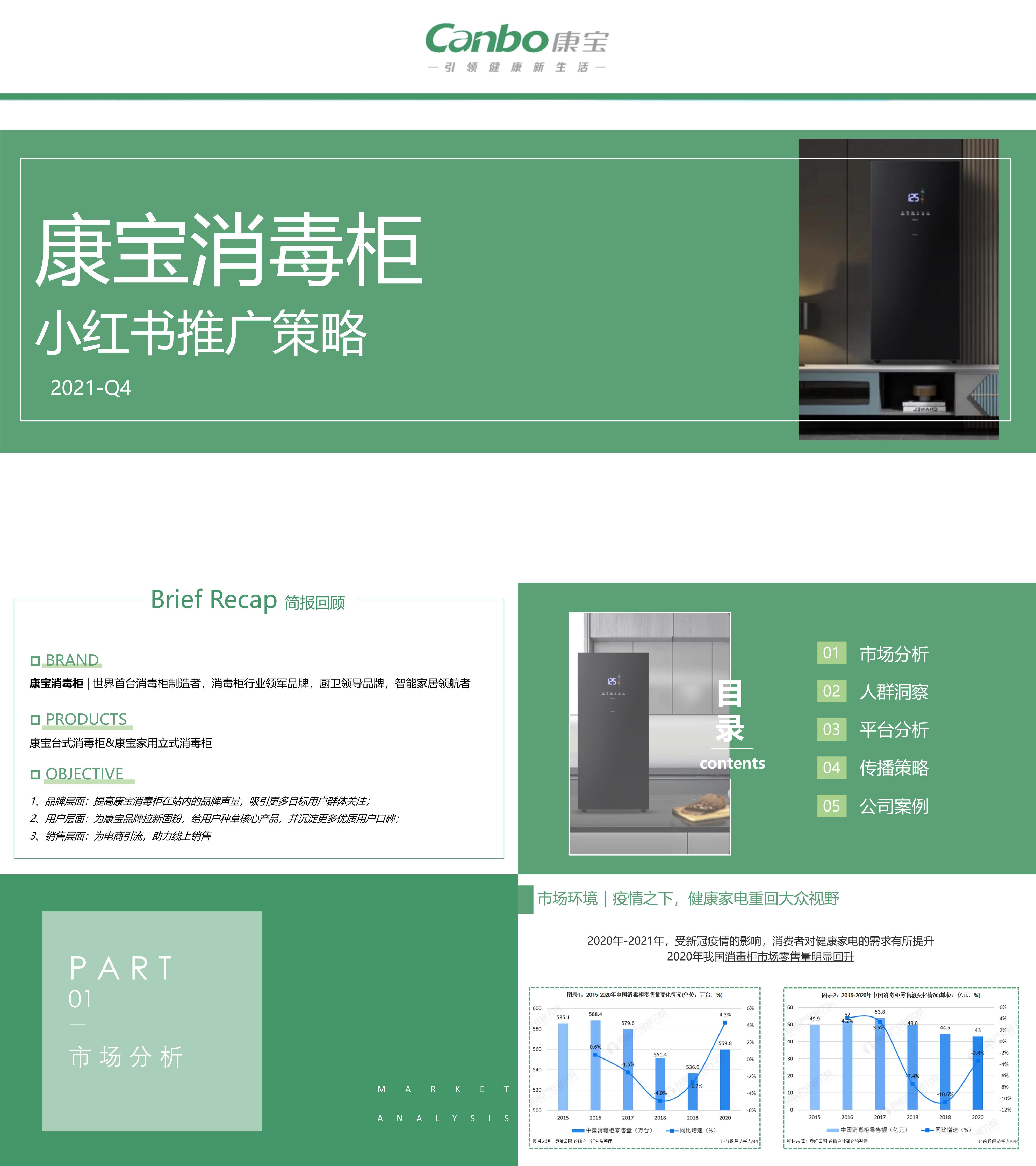 康宝消毒柜小红书推广方案