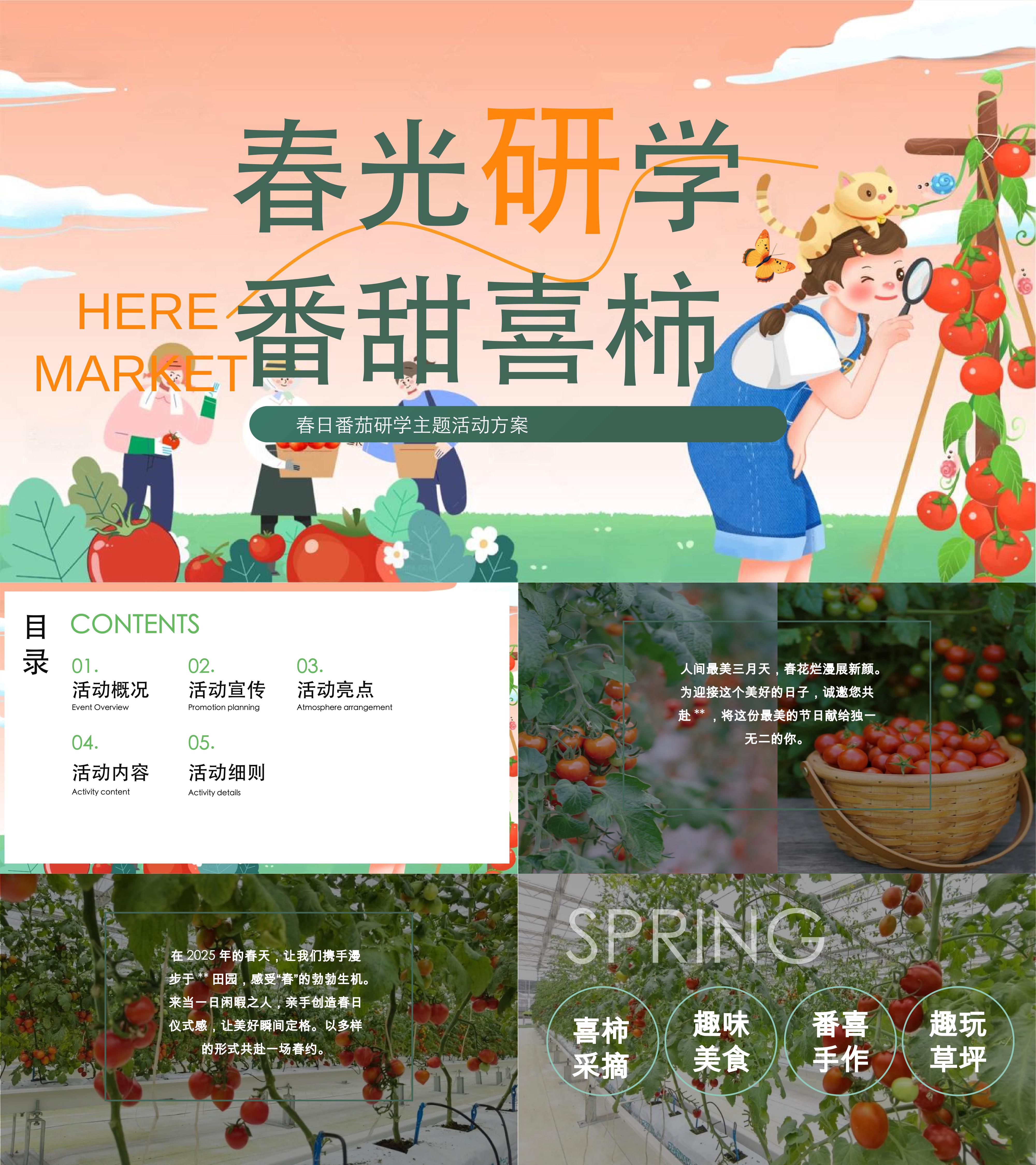 2025番茄采摘农业体验主题研学团建番甜喜柿主题活动方案