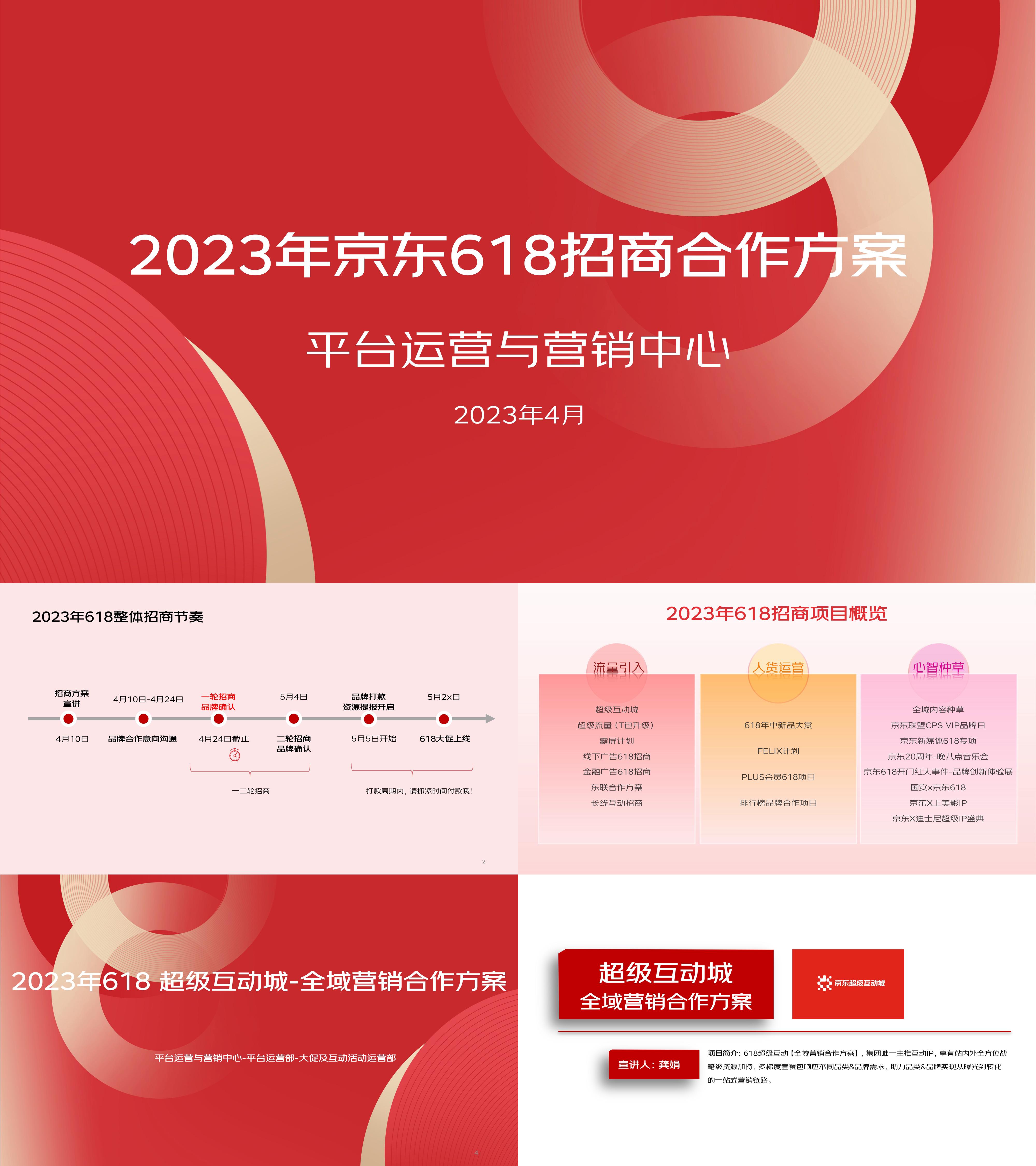 2023年京东618招商合作方案