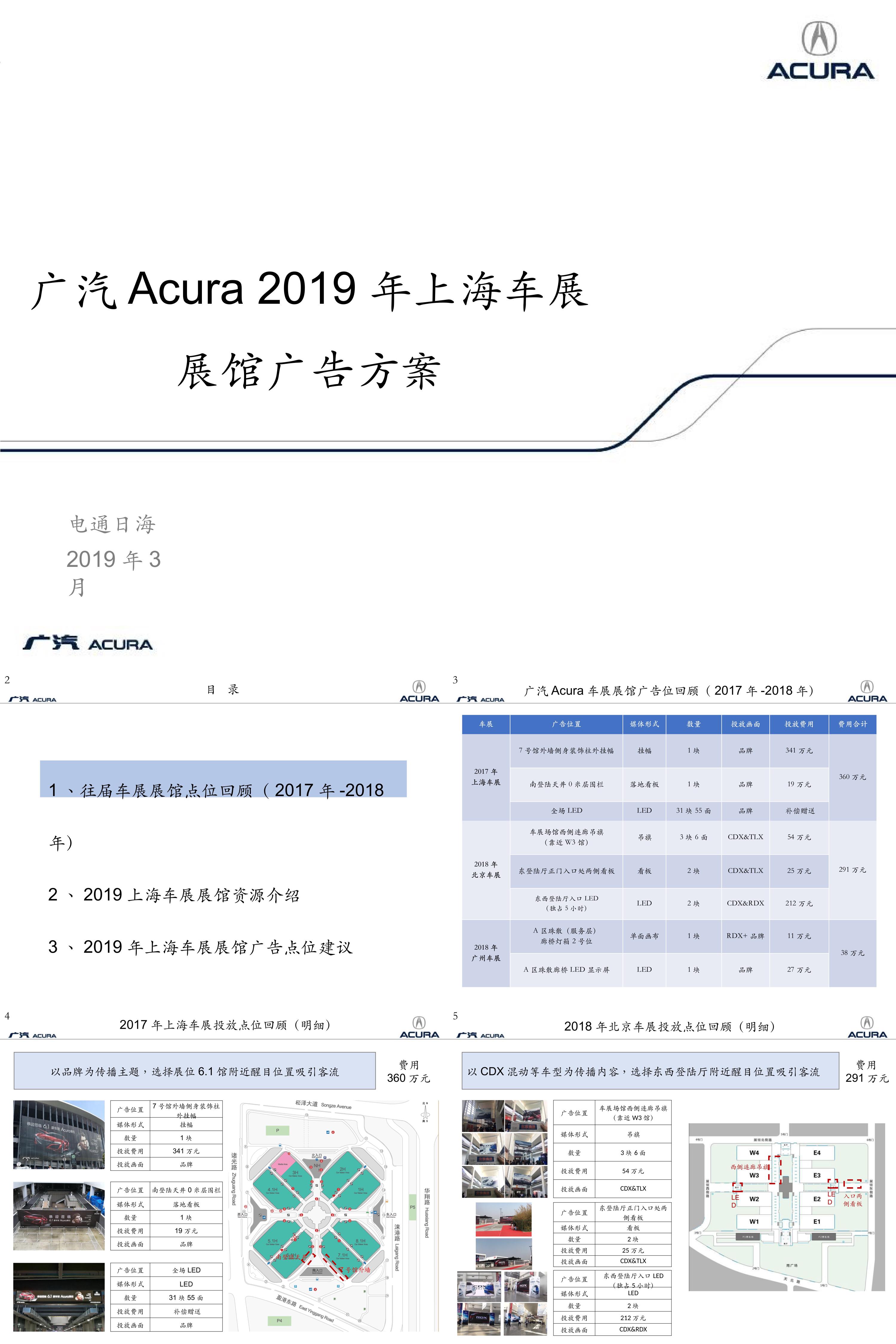 广汽Acura上海车展展馆广告策划方案