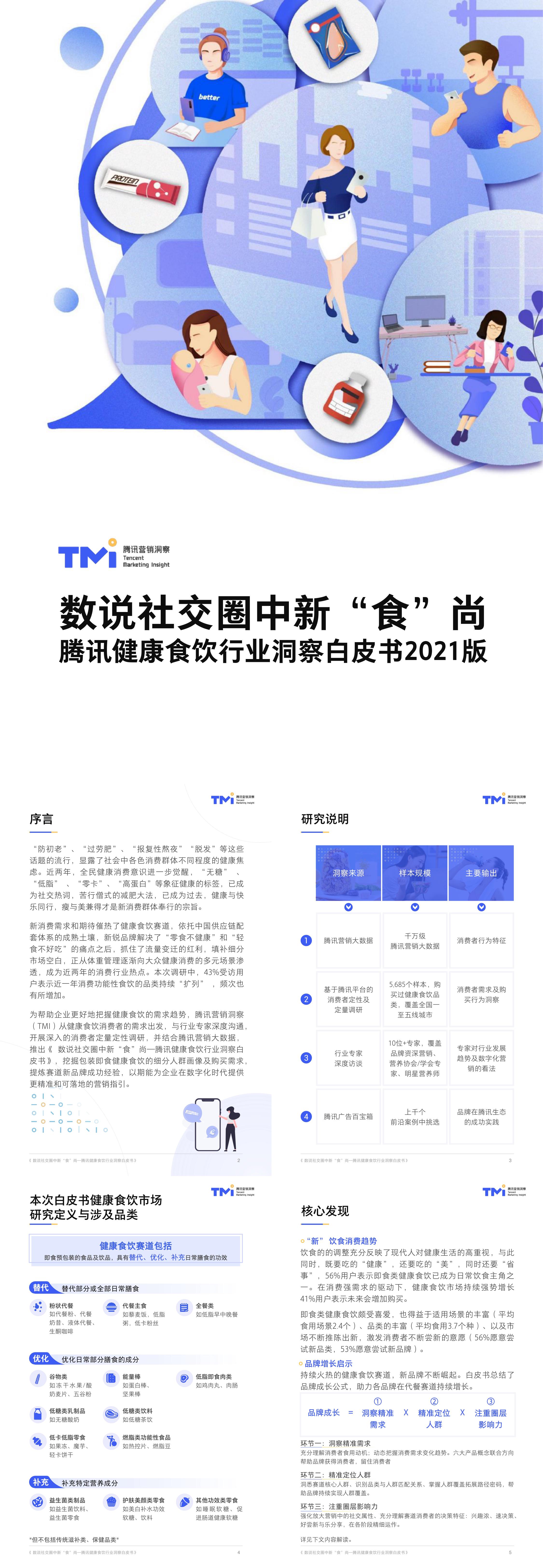 腾讯健康食饮行业洞察白皮书报告