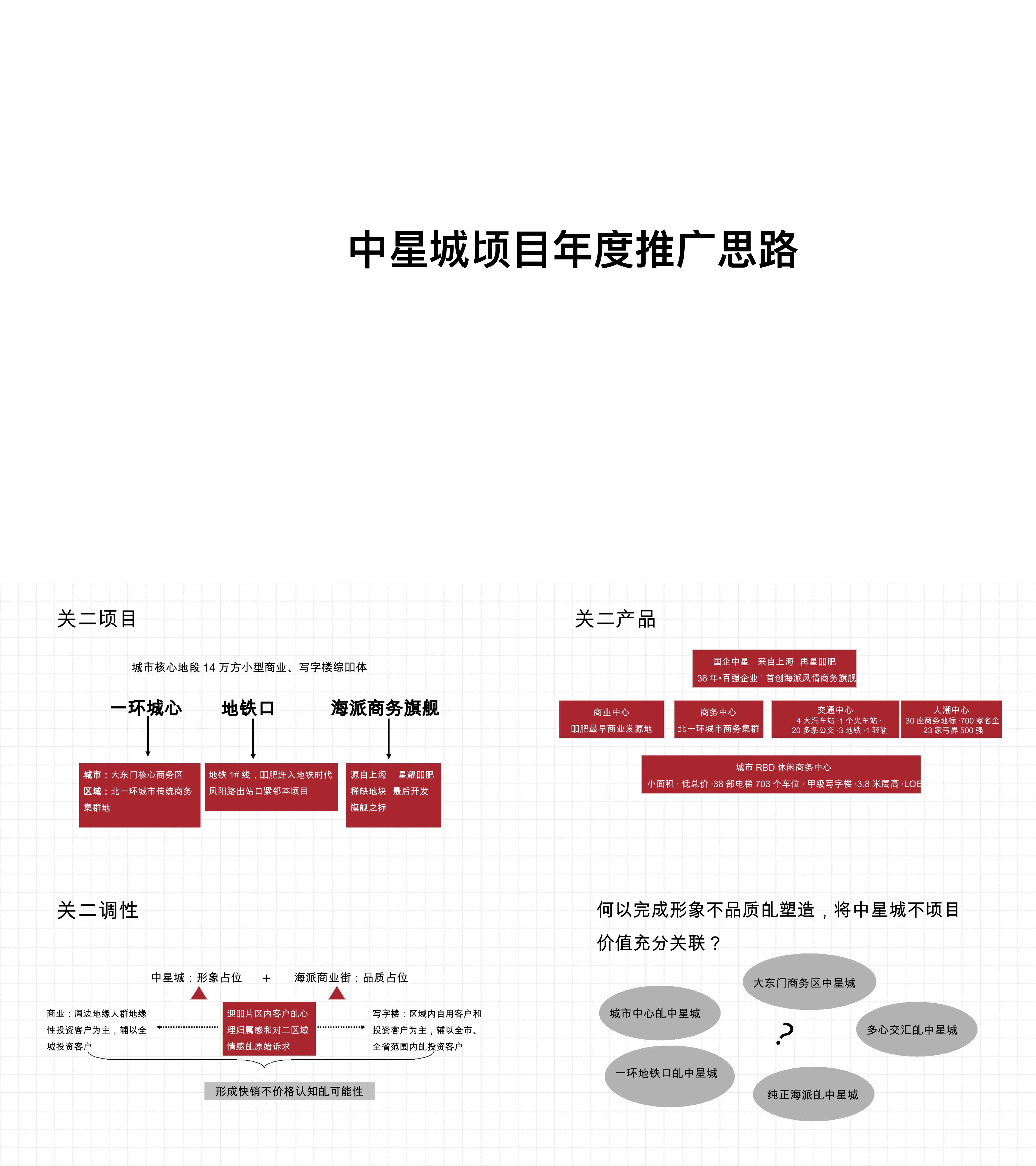 地产中星城项目年度推广策略提报