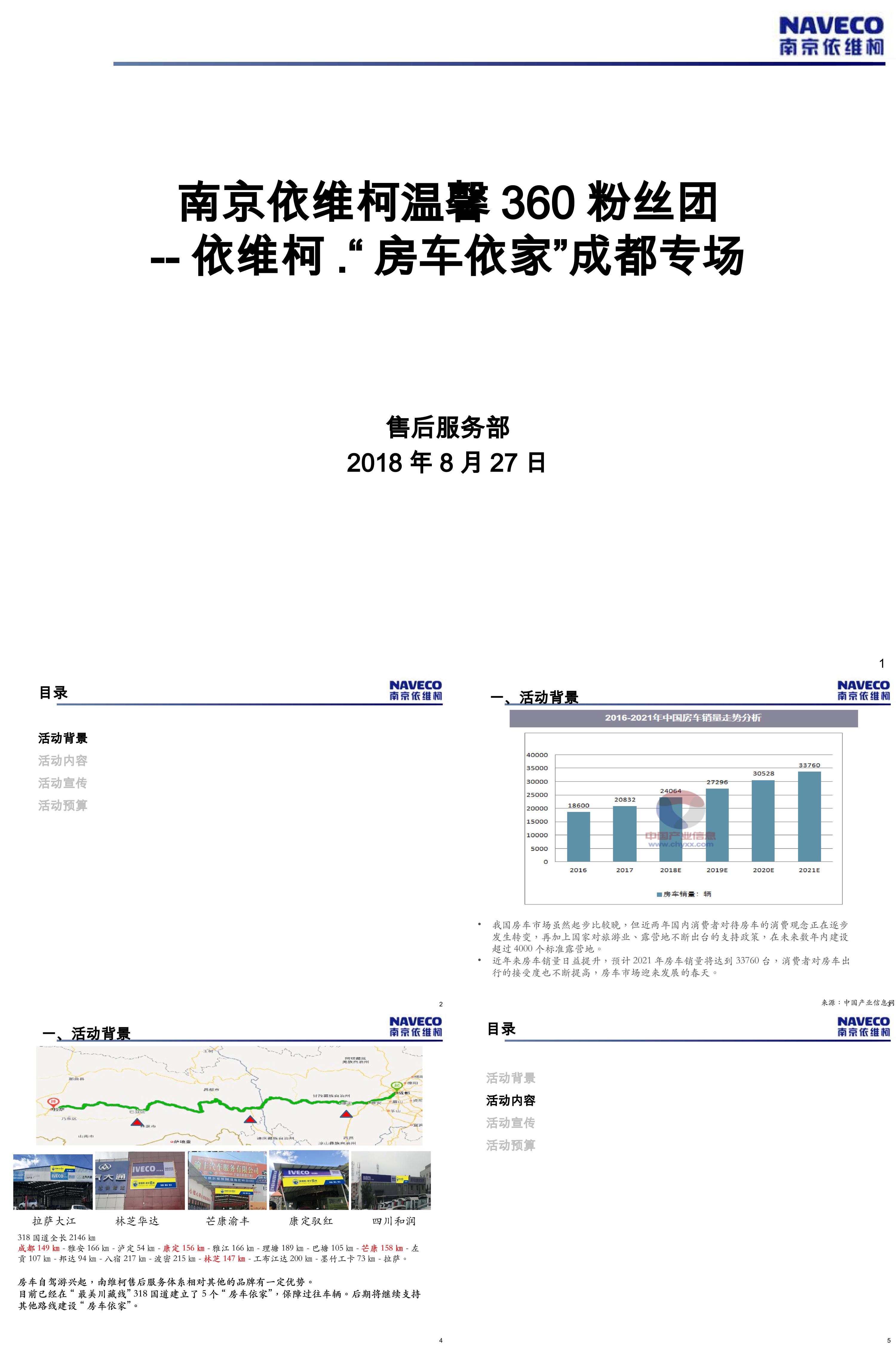 南京依维柯温馨360粉丝团活动房车依家成都专场