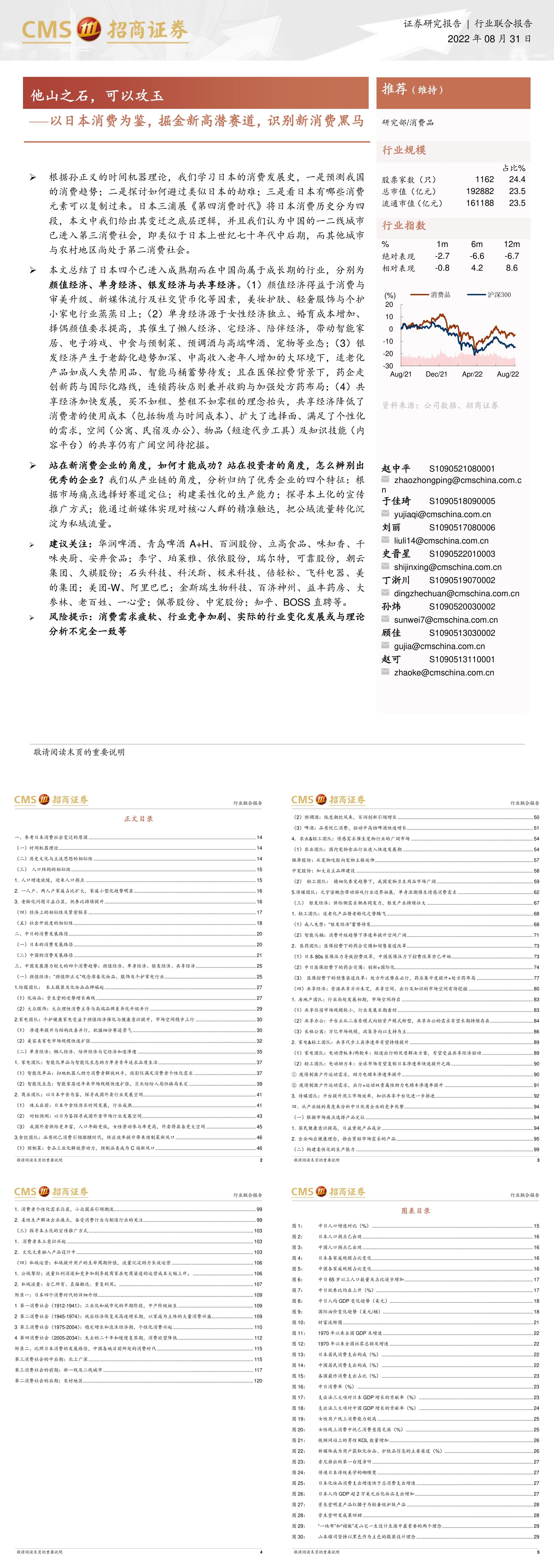 消费品行业以日本消费为鉴掘金新高潜赛道识别新消费黑马