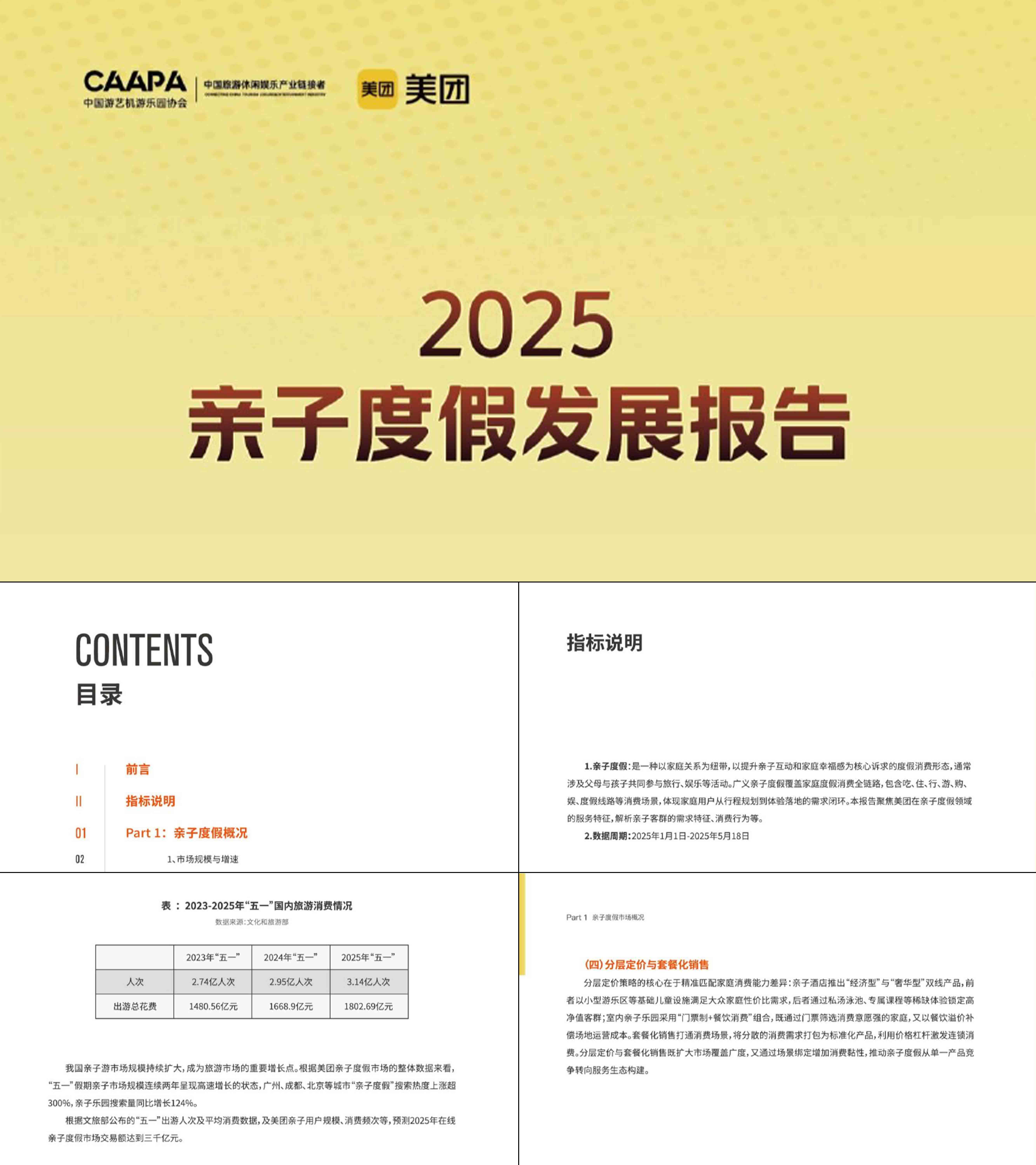 2025美团亲子度假旅游发展报告