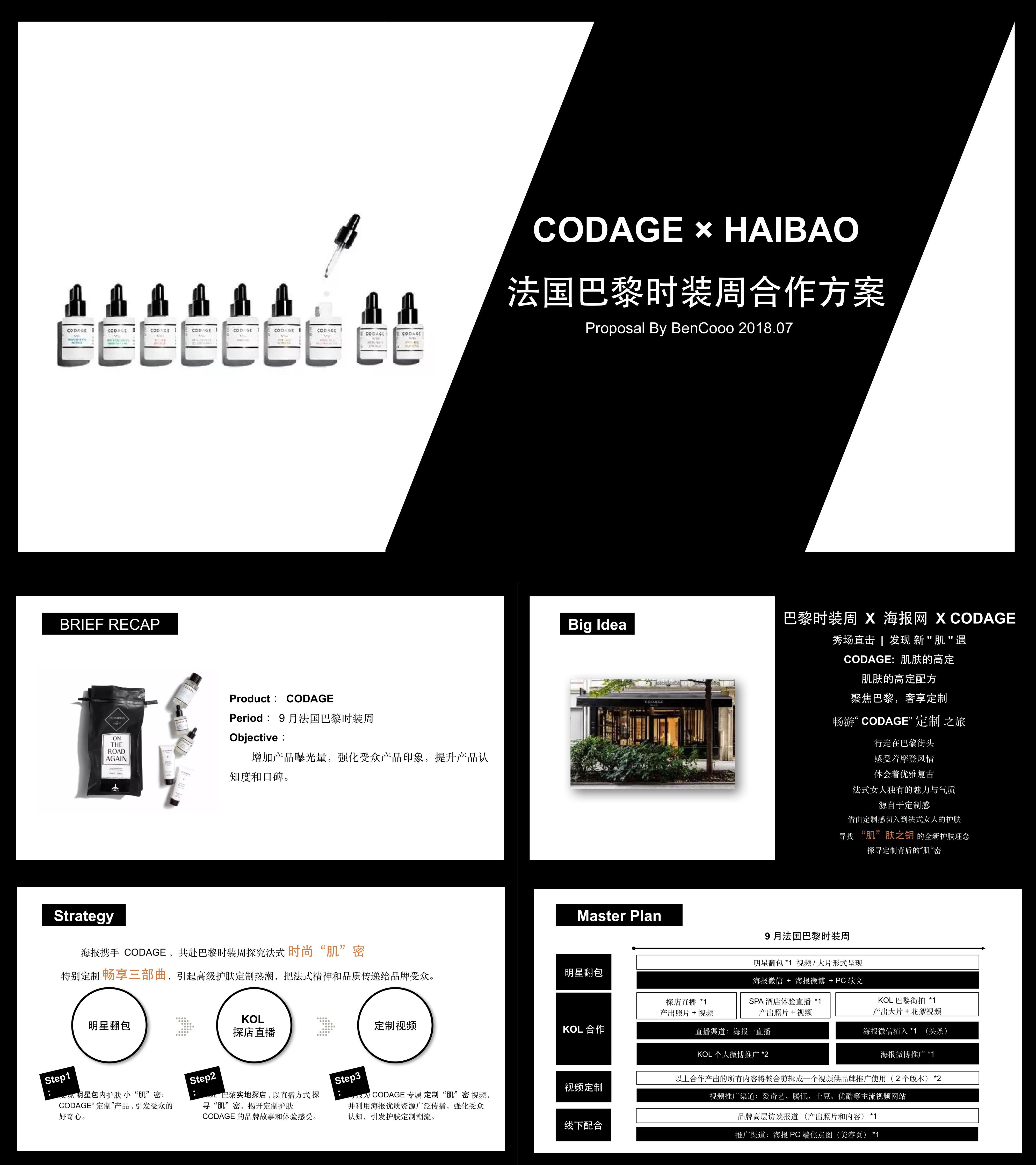 CODAGE9月巴黎时装周合作方案