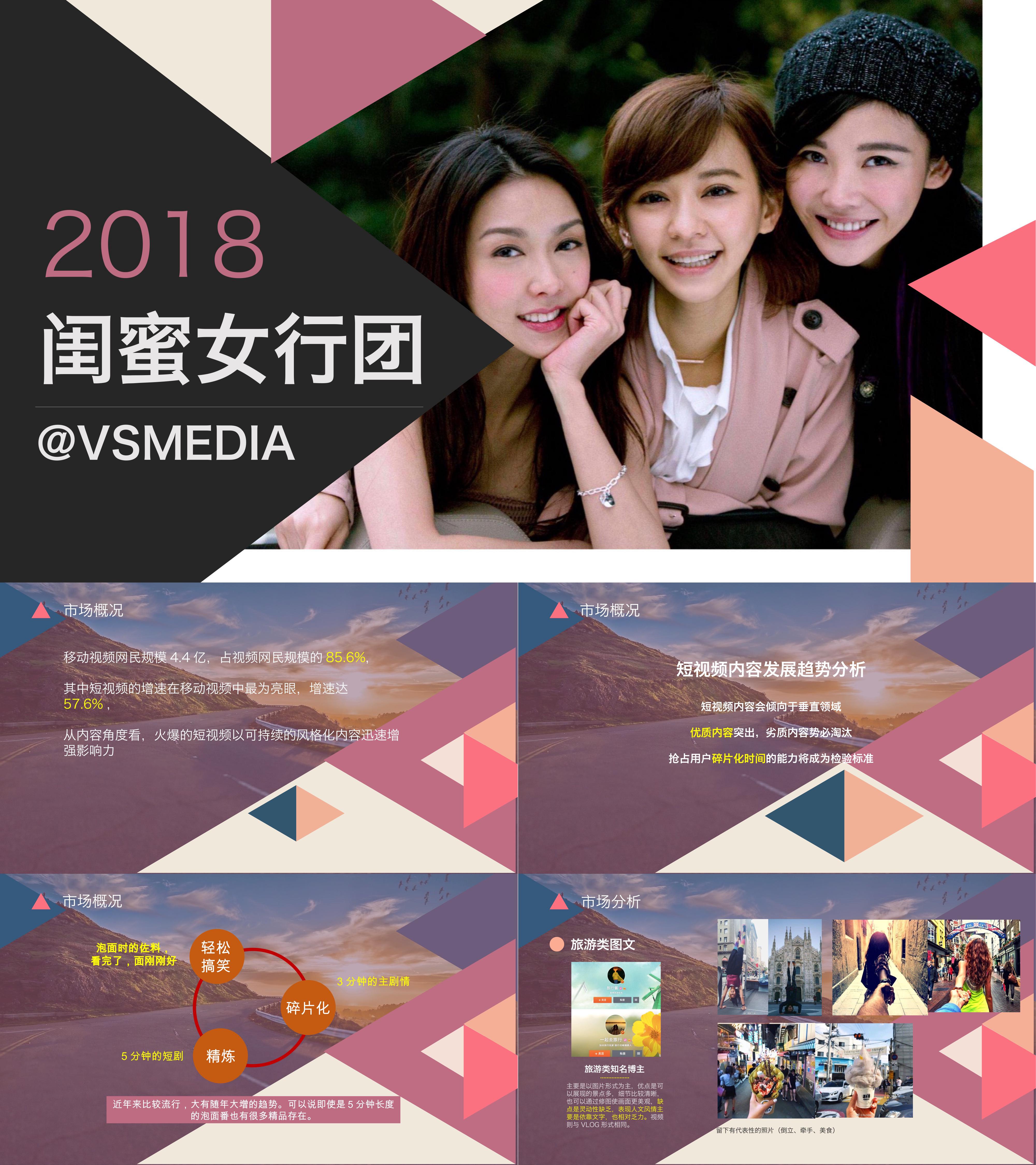 VSMEDIA2018旅游大IP《闺蜜女行团》Sexy Travel II策划方案