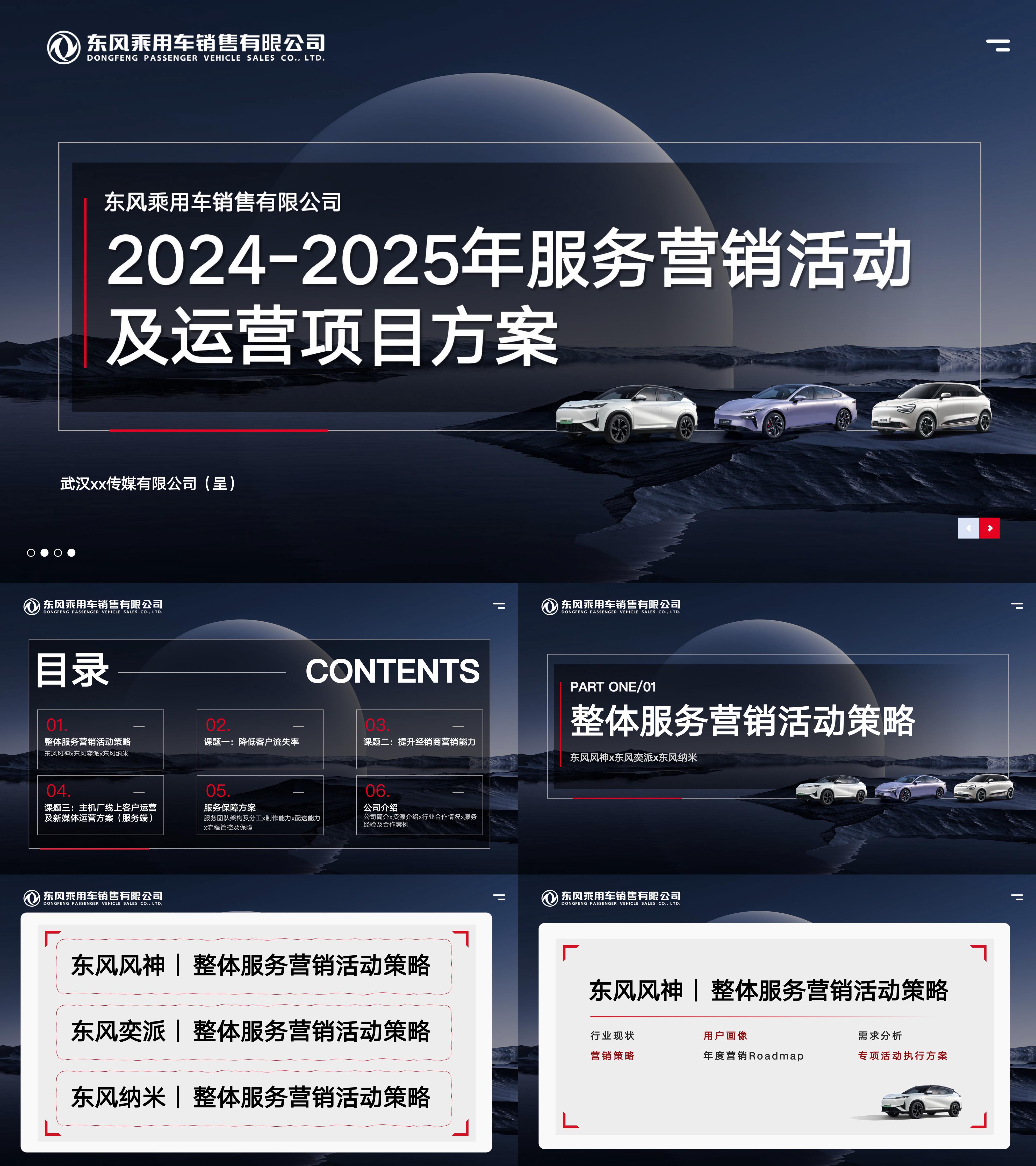 东风汽车2024至2025服务年度整合营销运营方案