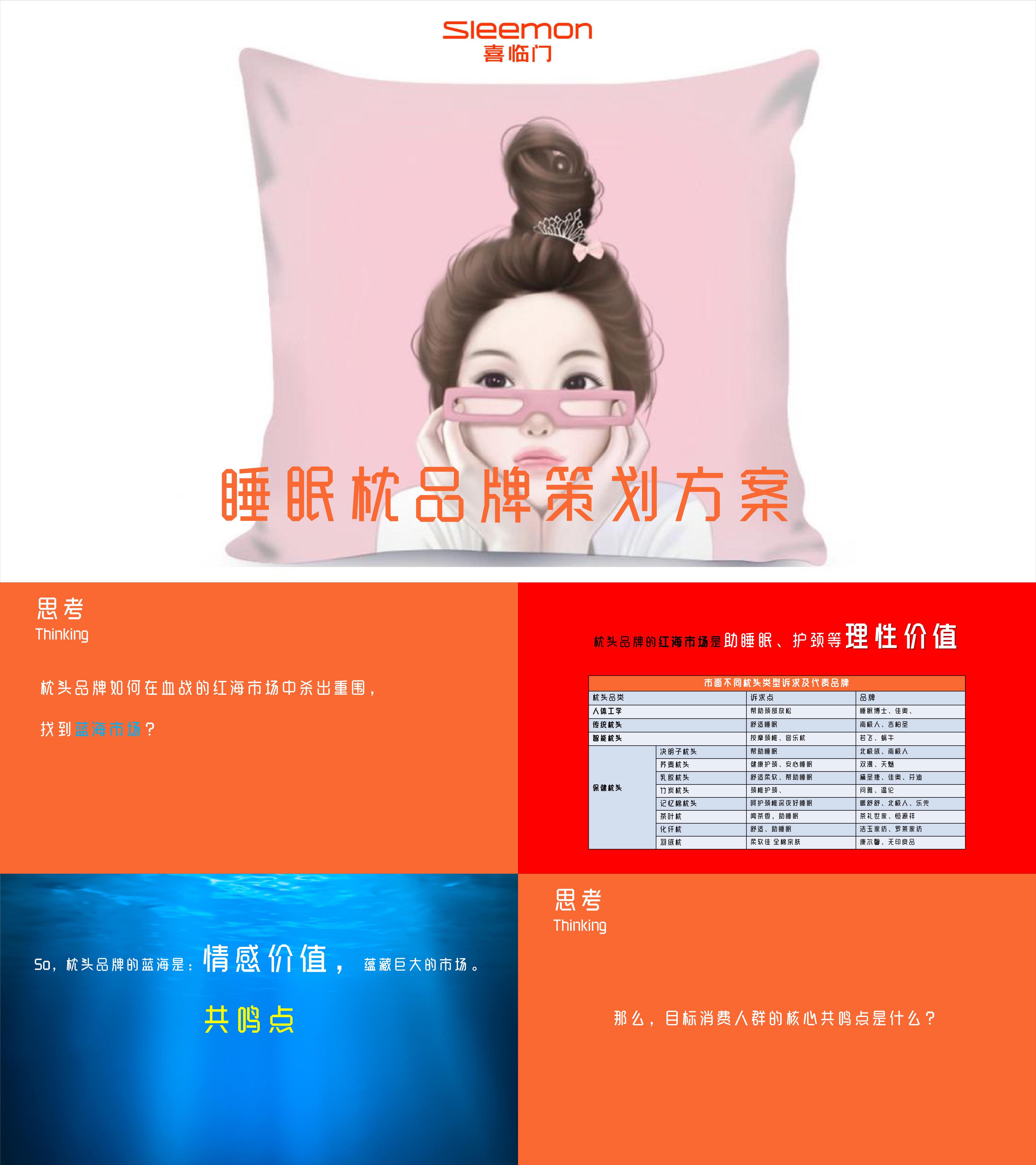 喜临门睡眠枕品牌策划方案