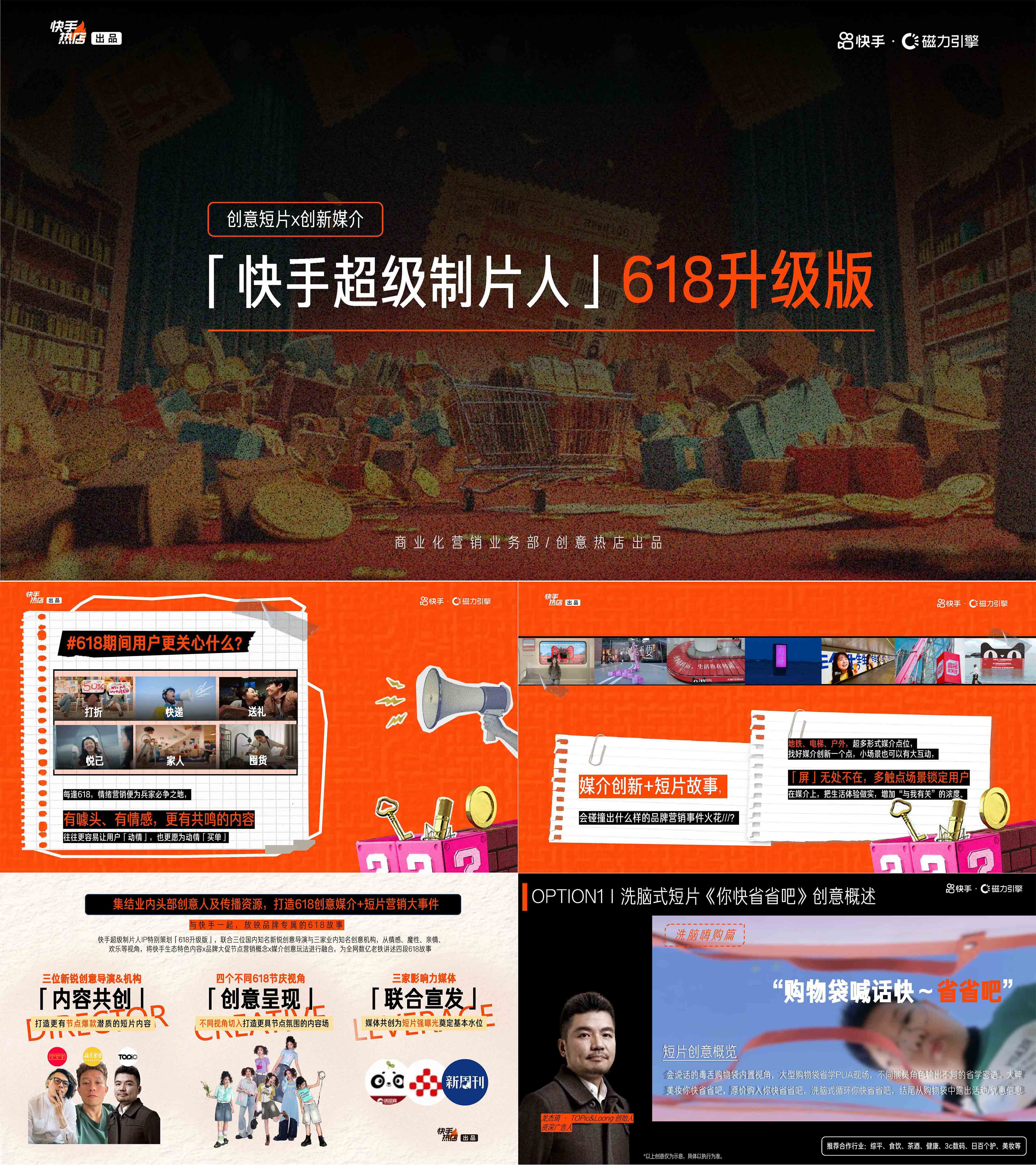 2025快手超级制片人618大促IP升级版招商方案