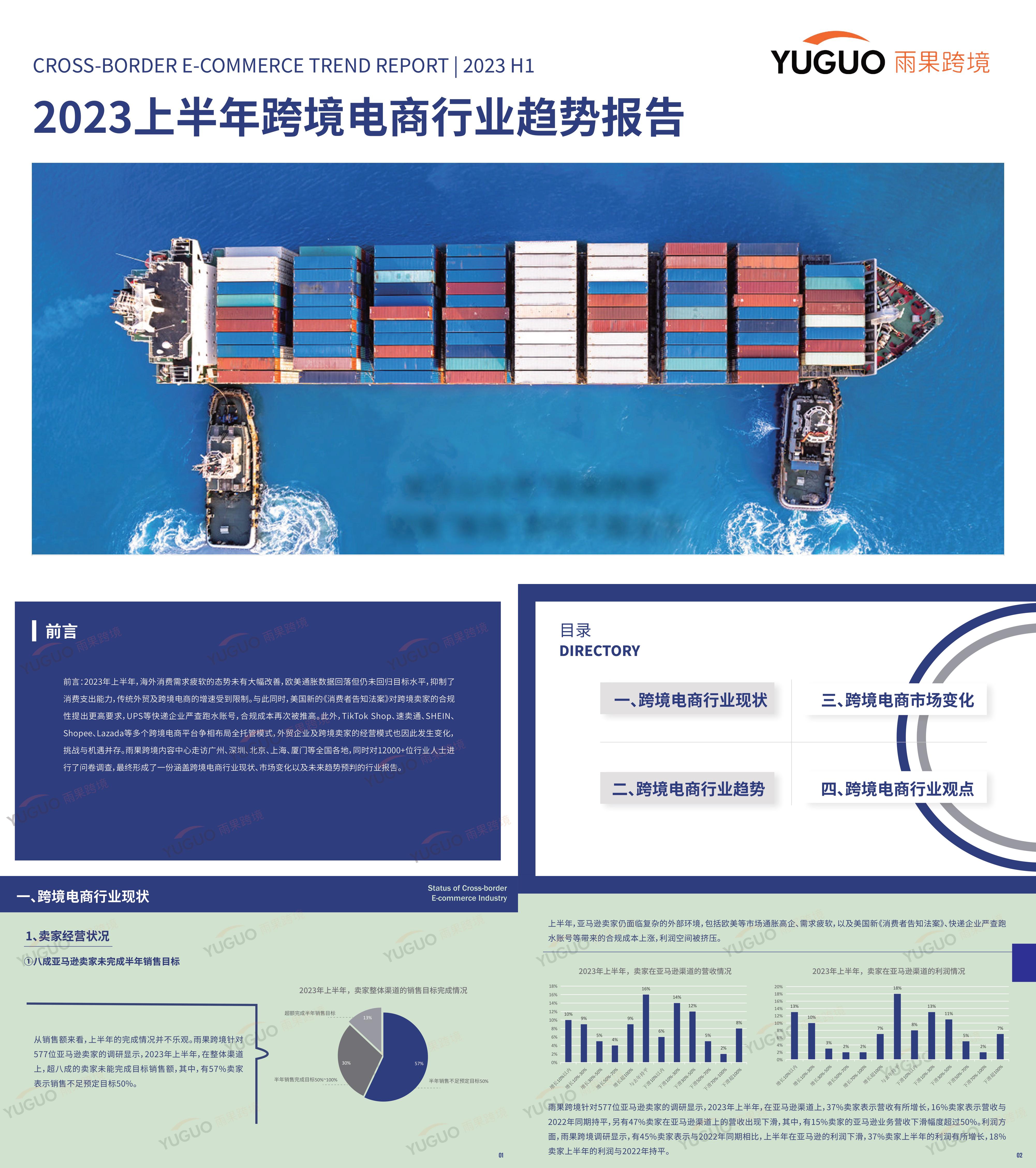 雨果跨境：2023上半年跨境电商行业趋势报告