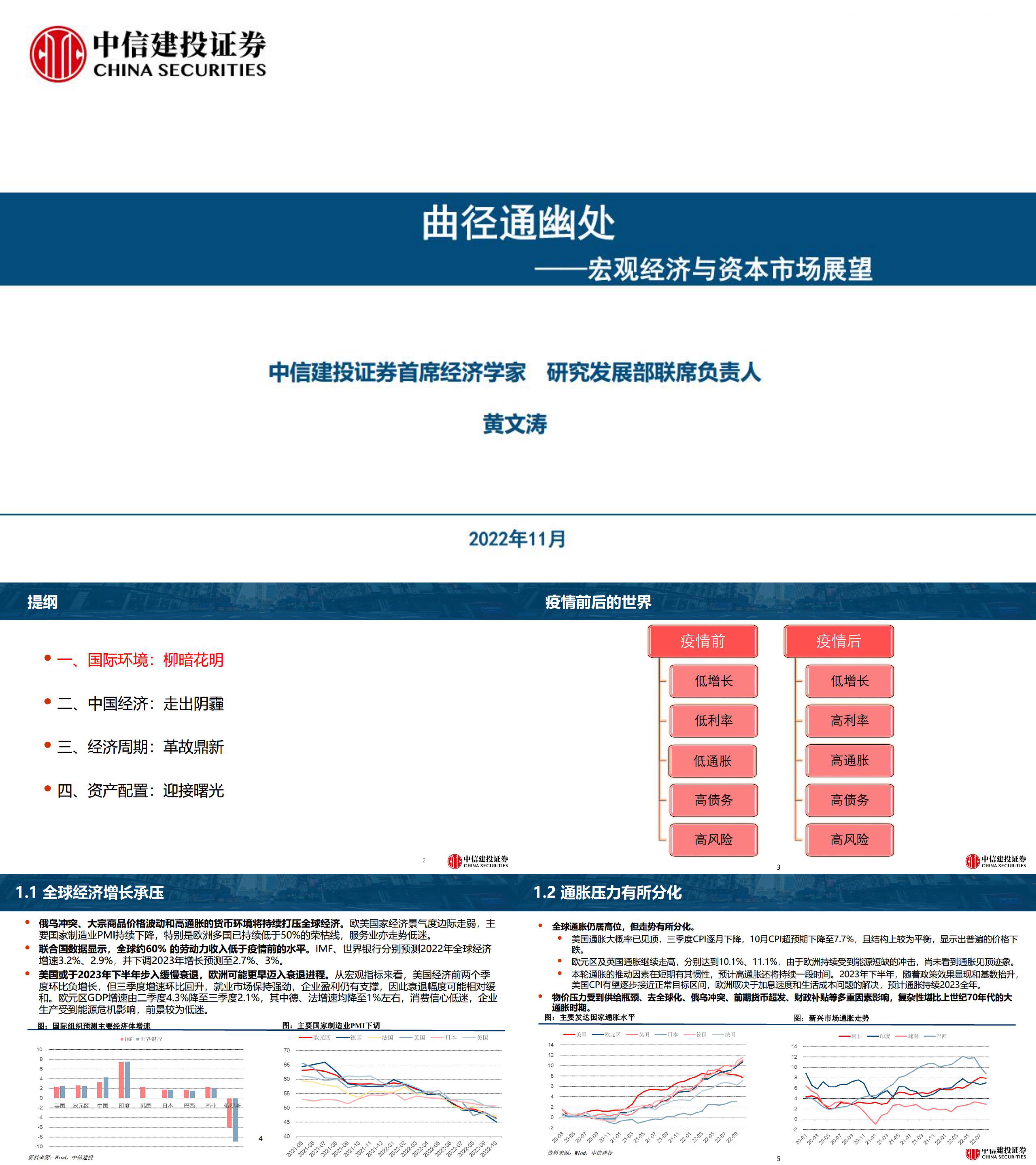 宏观经济与资本市场展望曲径通幽处中信建投