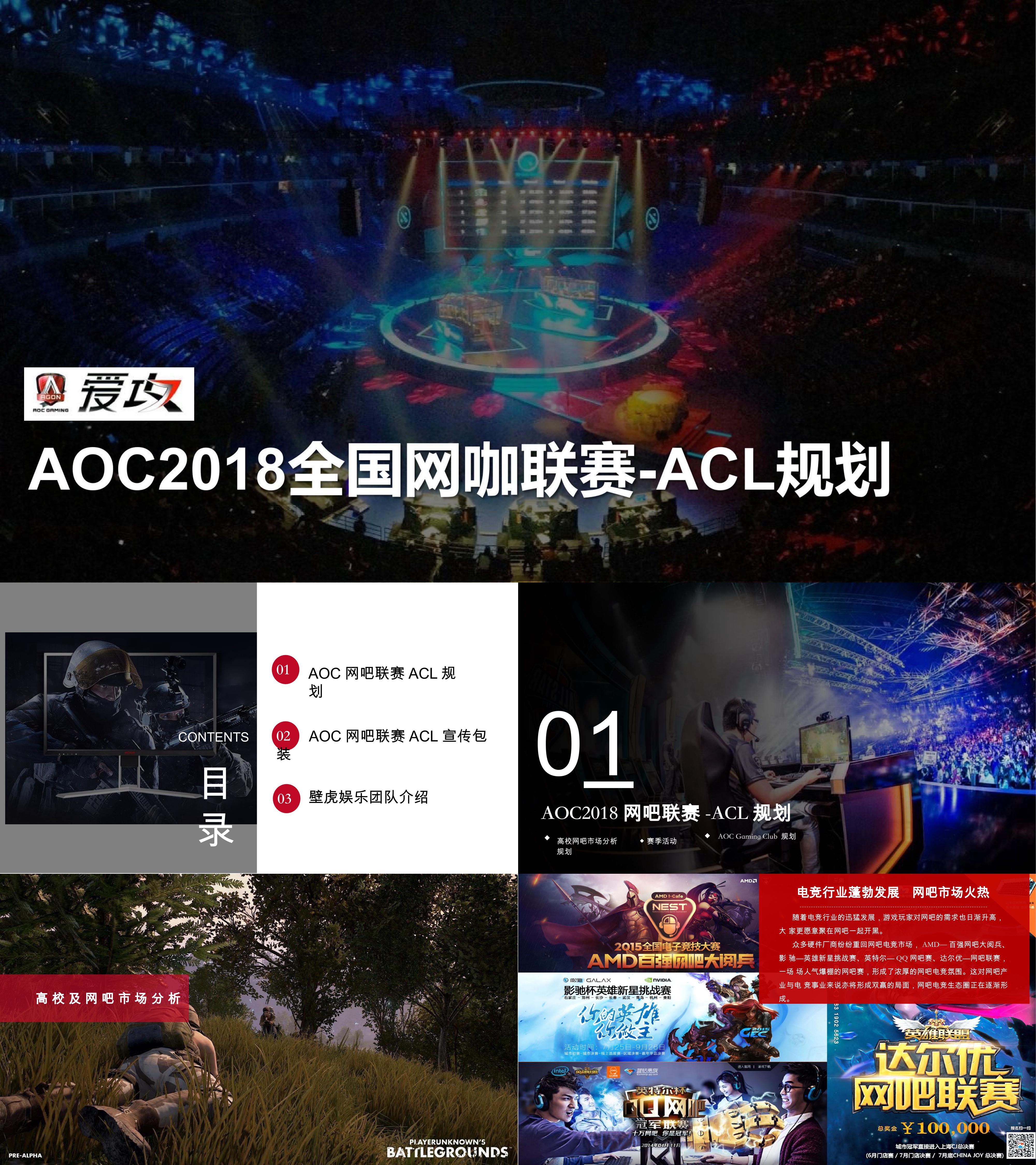 AOC全国网咖联赛ACL规划