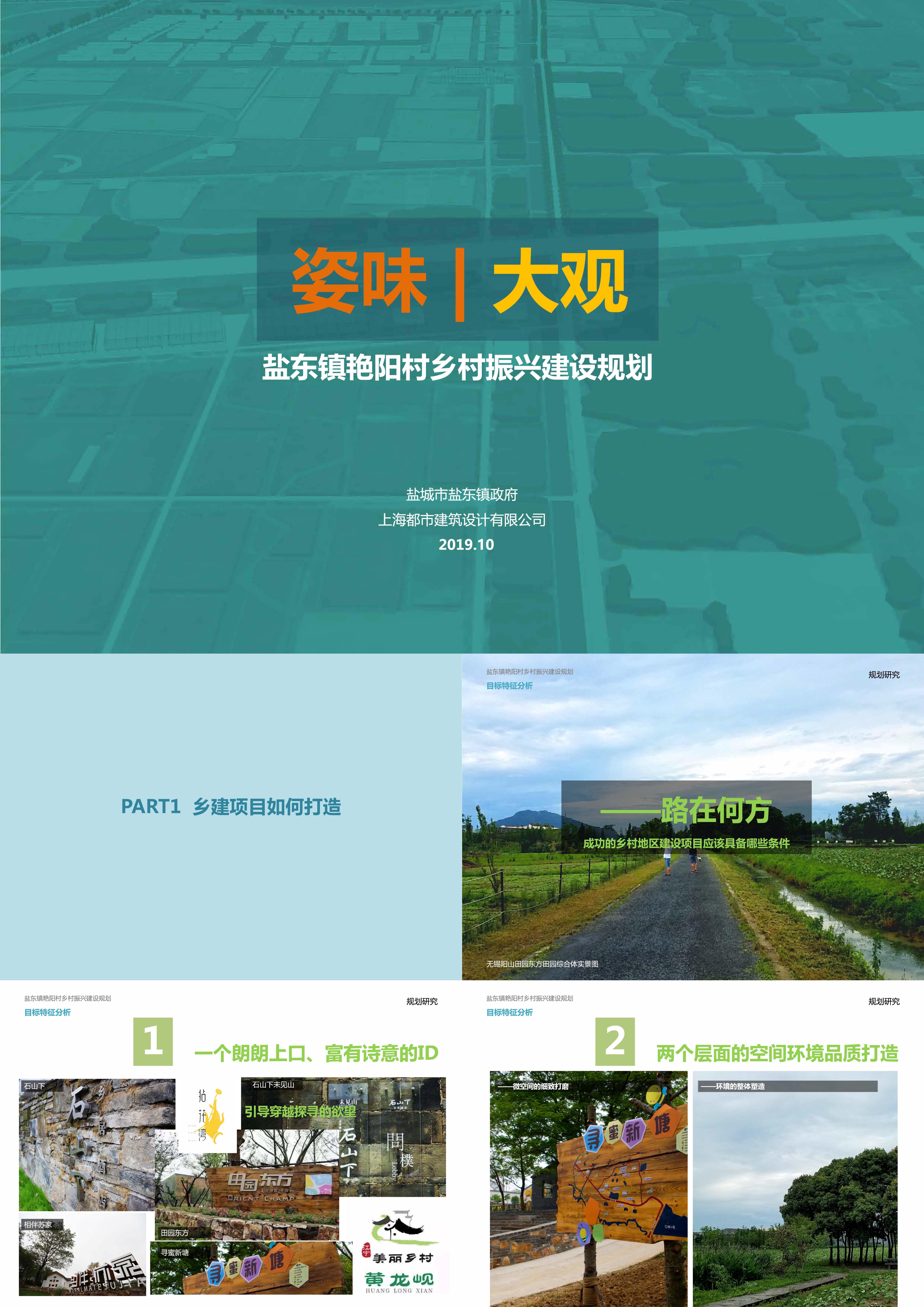 盐东艳阳村乡村振兴建设规划